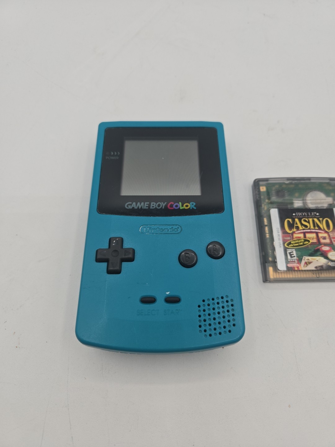 Nintendo Game Boy Color Handheld Game Console Teal Excellent Cond Bundle Game