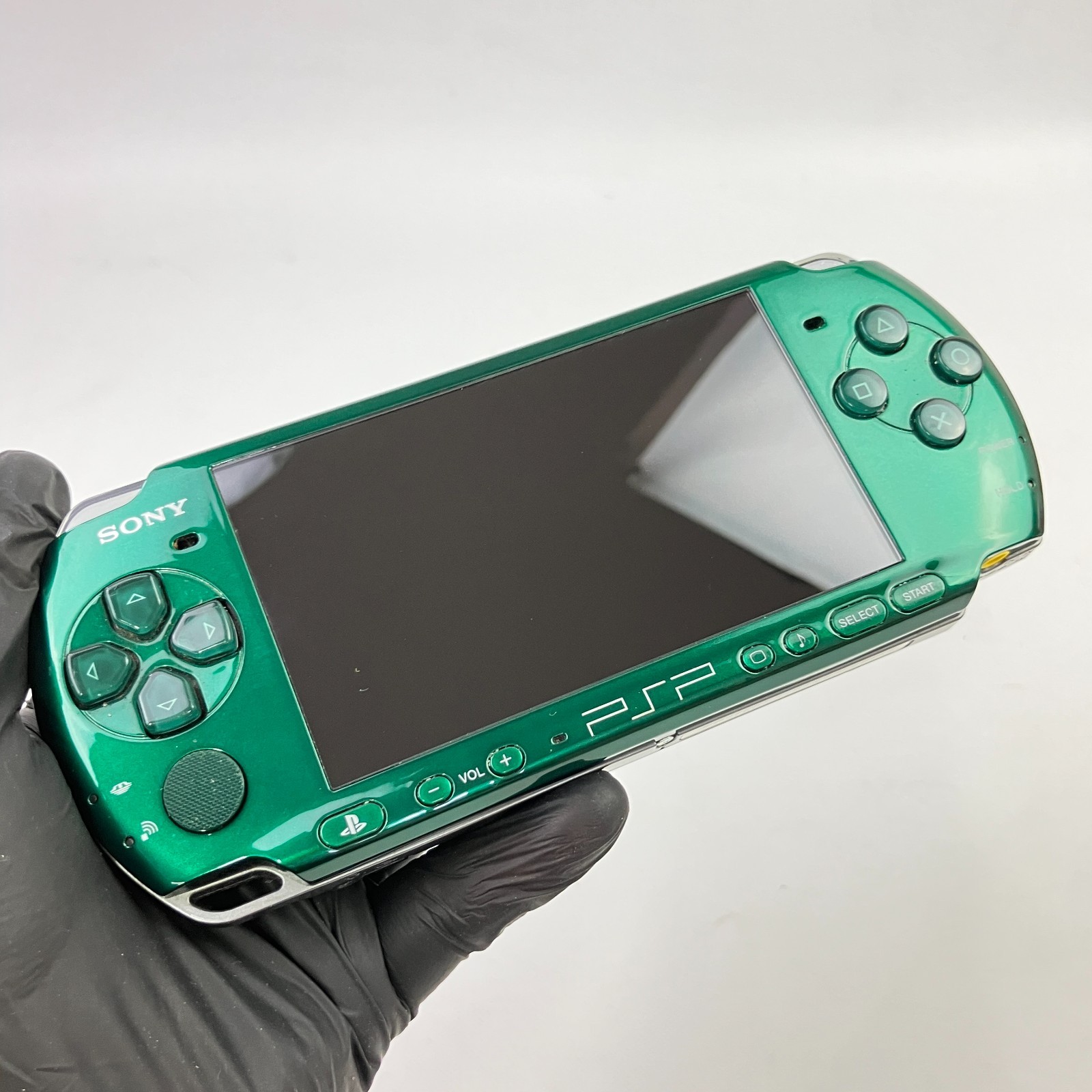 Sony PSP-3000 Spirited Gree Console with Charger & New Battery Packs Region Free