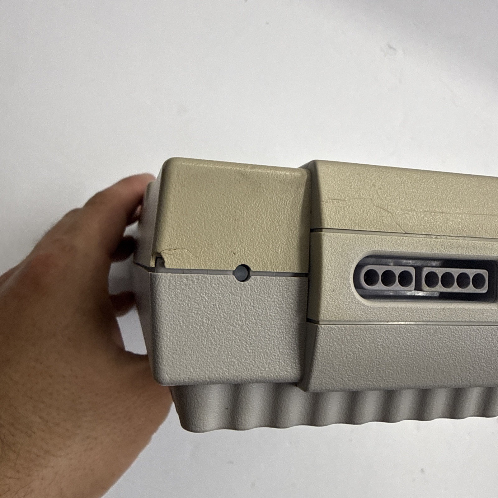 SNES – Super Nintendo Home Console – Gray W/ Cables Game Controller Tested #2930