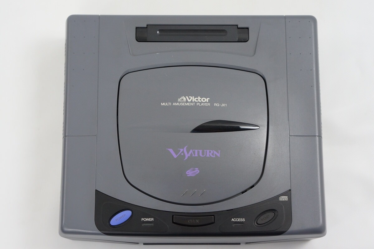 Victor V Saturn Console System Boxed RG-JX1 Tested JAPAN Game 16904332