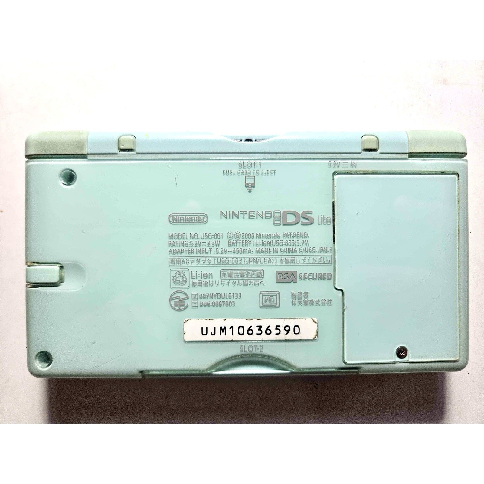 Nintendo DS Lite Mint Green System Complete CIB🔥Good Shape➕Works Great!