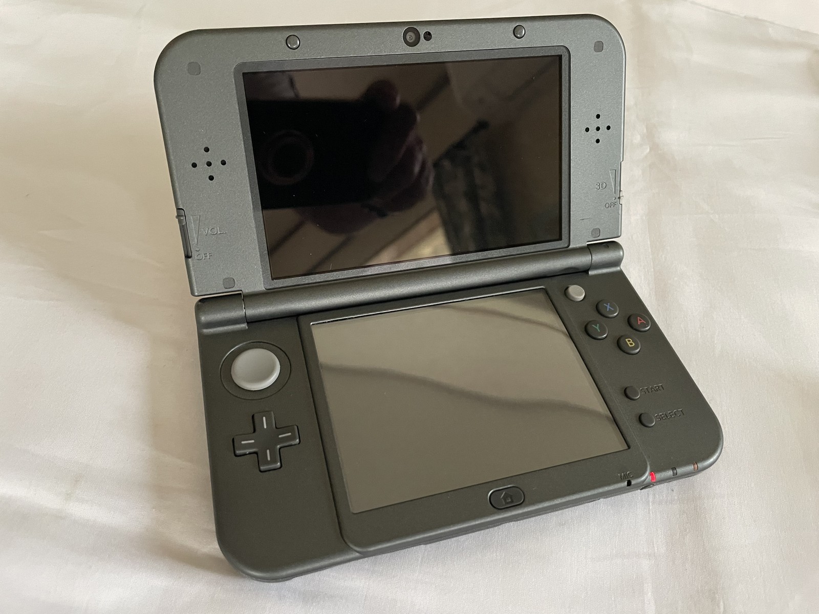 Nintendo New 3DS XL Metallic Black NTSC-J JPN Console Box Charger #046 z#127