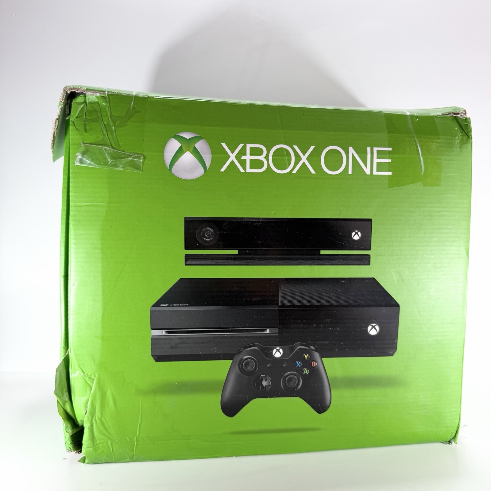 Xbox One Console With Kinect Controller Box Complete With Cables