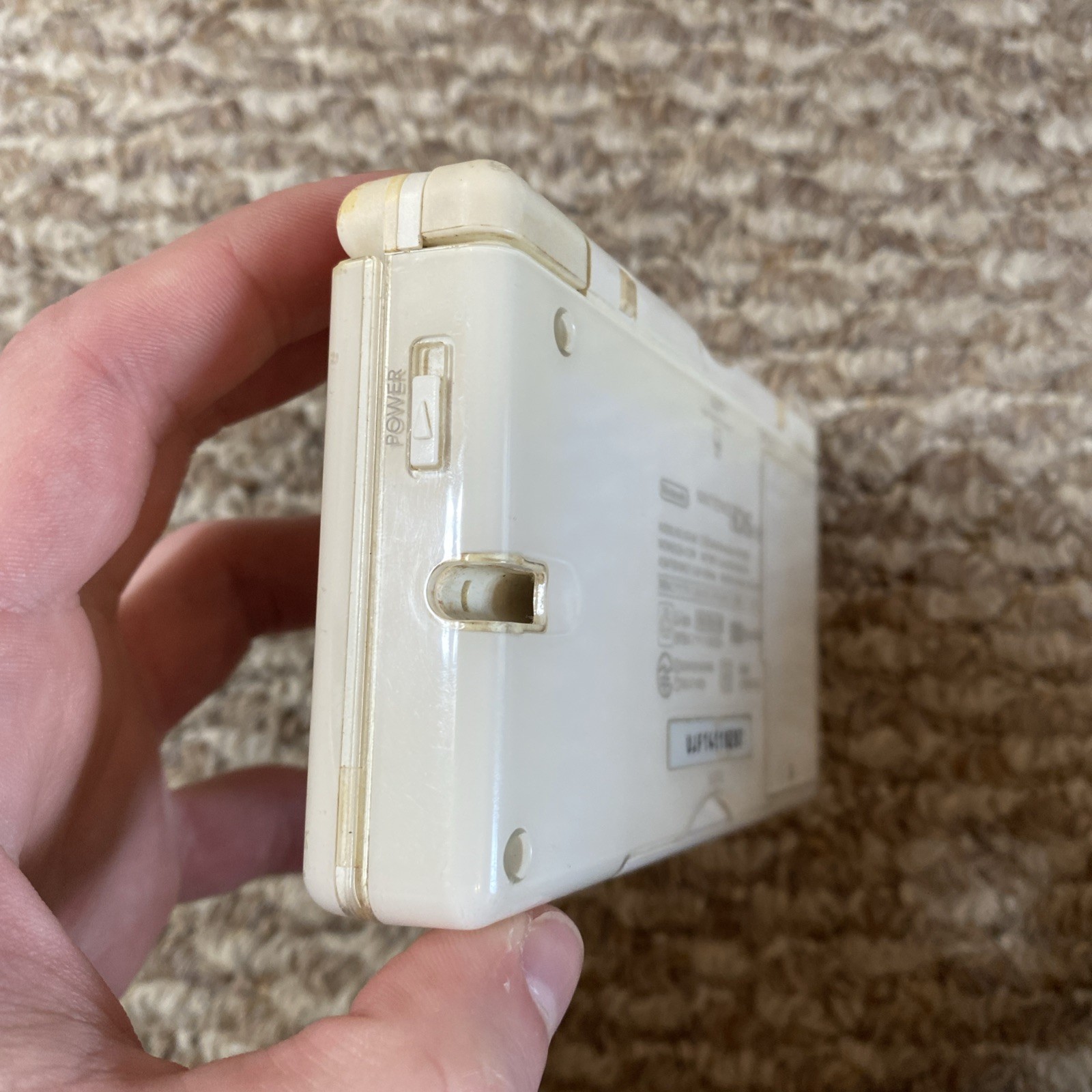 Nintendo DS Lite (USG-001) Handheld – White Charger