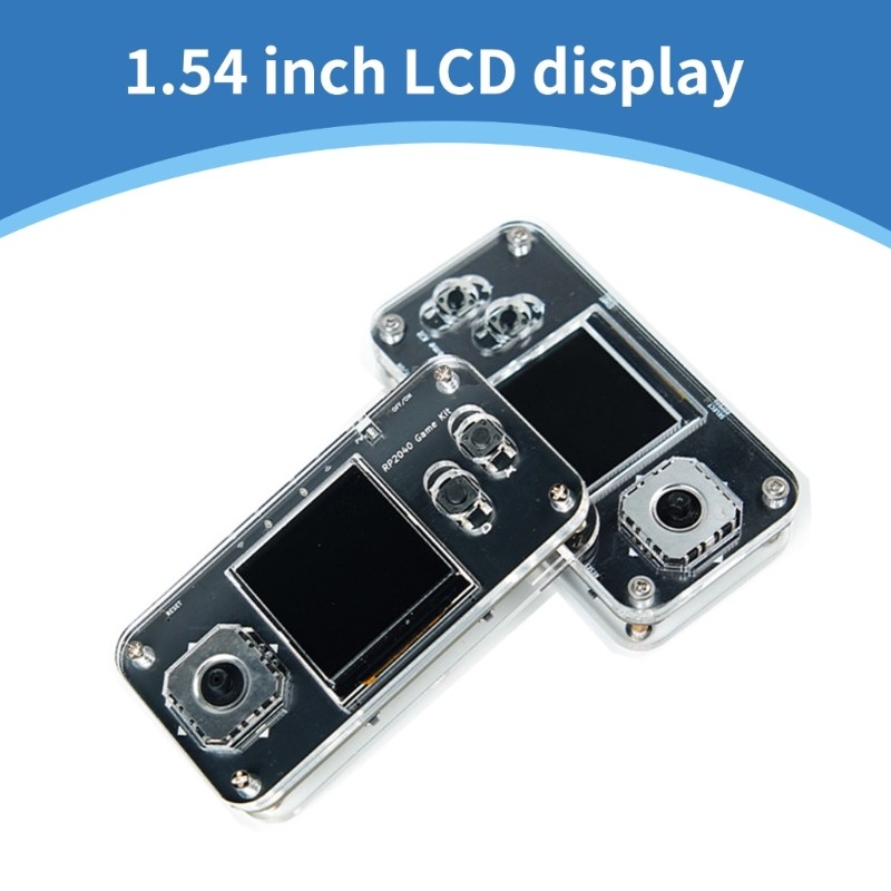 For RP2040 Small Game Console Board with 1.54″ High Resolution LCD