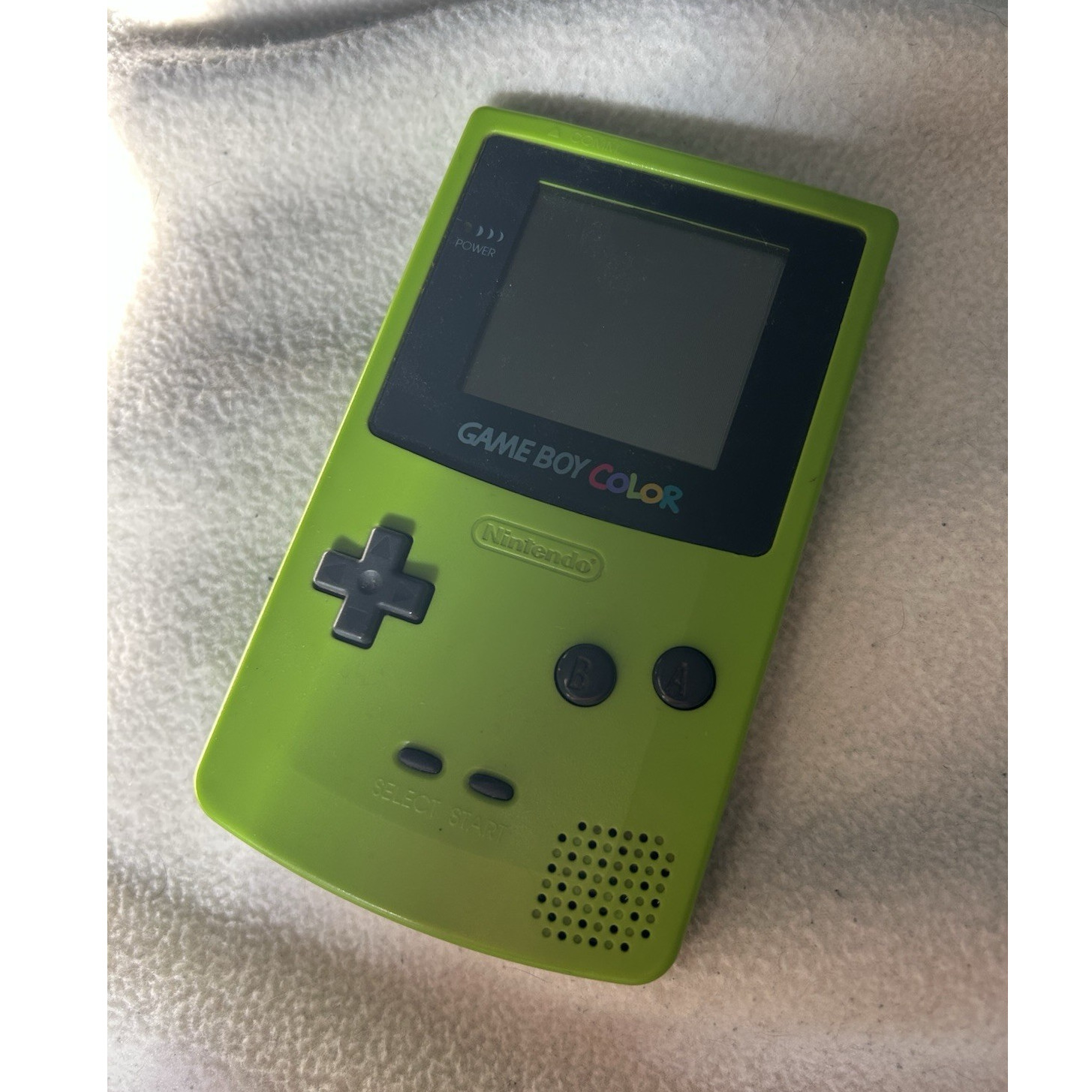Nintendo Game Boy Color CGB-001 Green Handheld Battery Powered Console