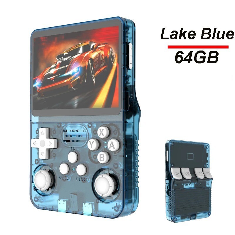 R36S Retro Handheld Video Game Console 64/128GB 20000 Games 3.5 Inch IPS Screen
