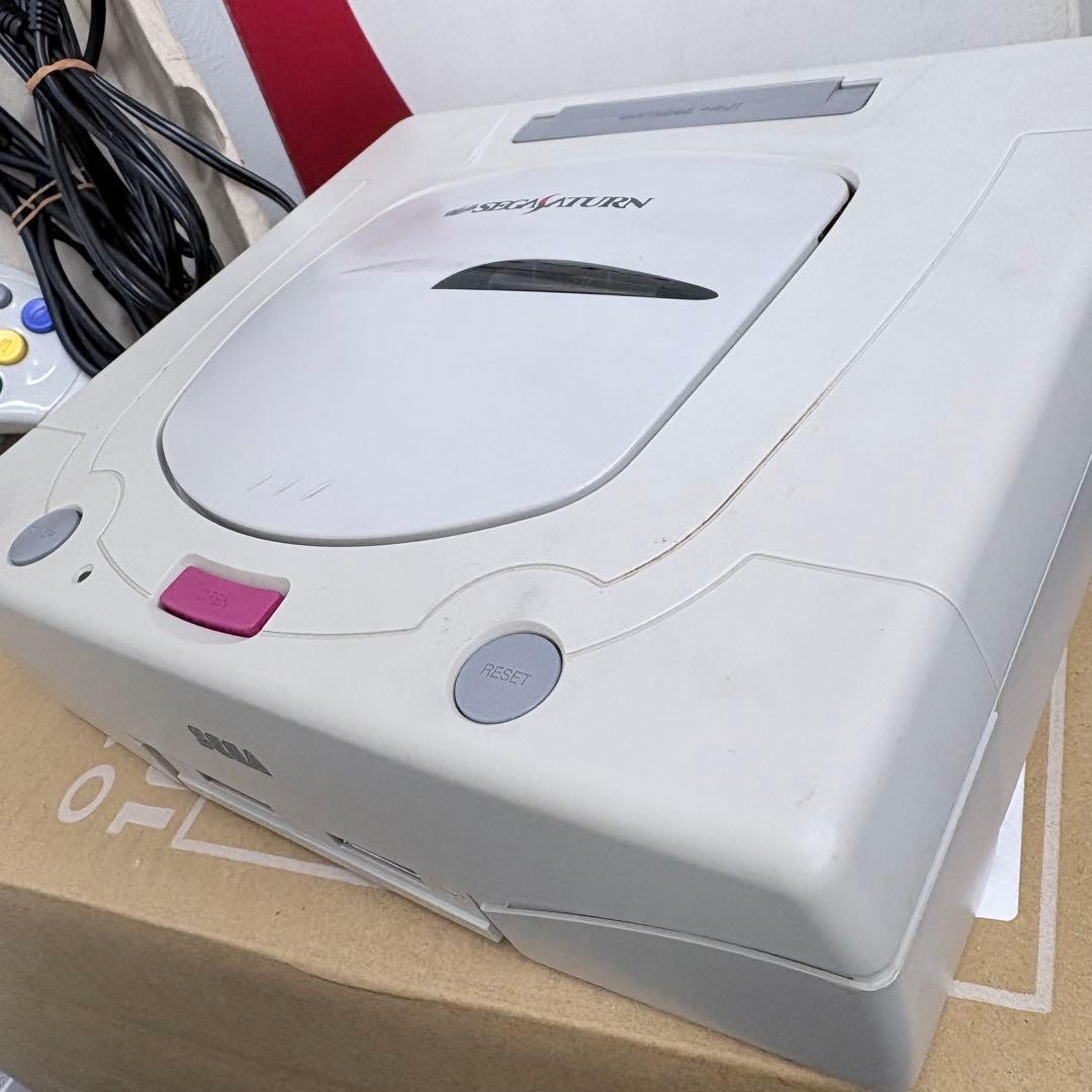 Good condition with box Sega Saturn body set HST-3220