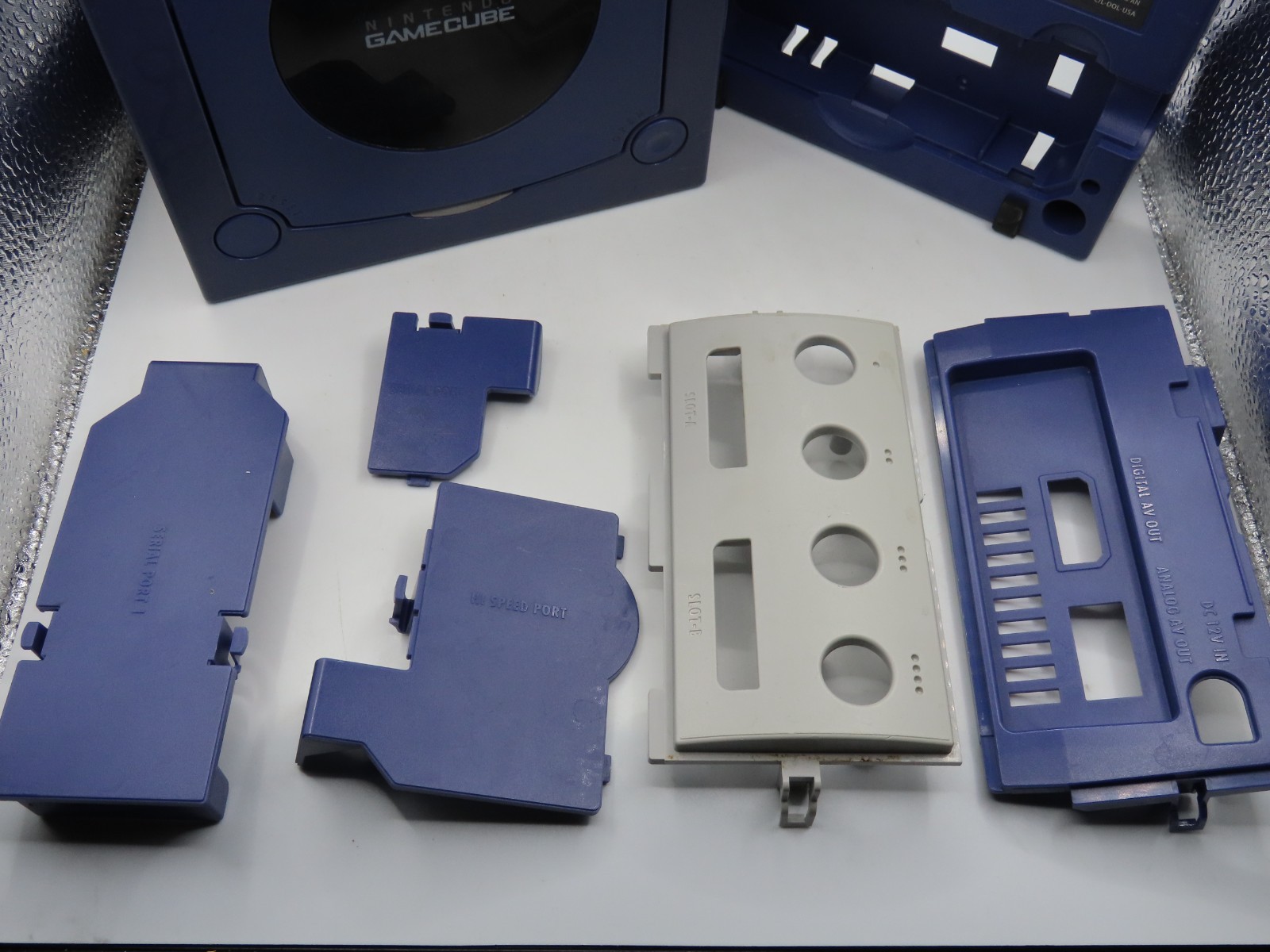 OEM Nintendo GameCube Indigo Blue Shell Housing DOL001