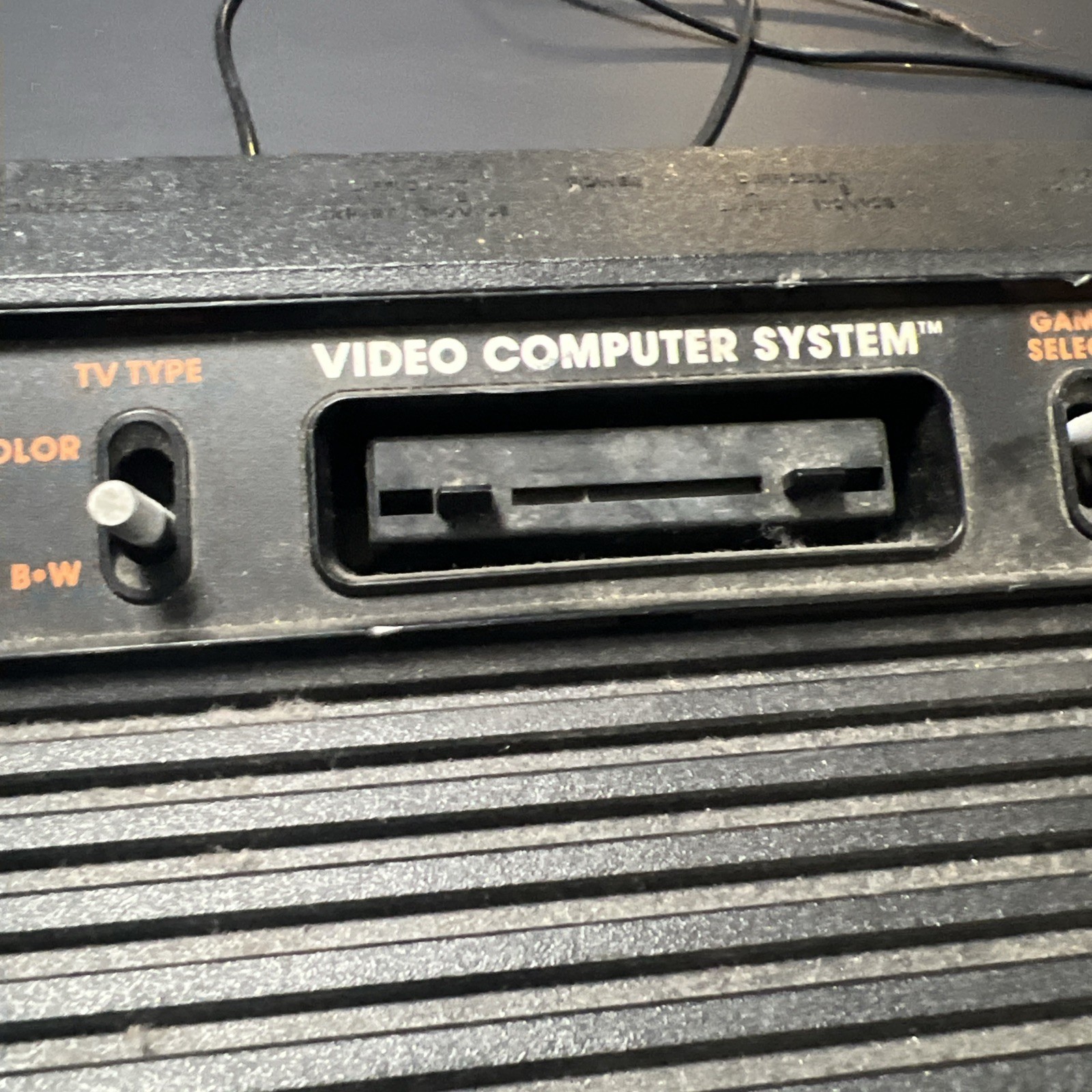 Atari 2600 CX-2600A Console Untested AS IS FOR PARTS OR REPAIR
