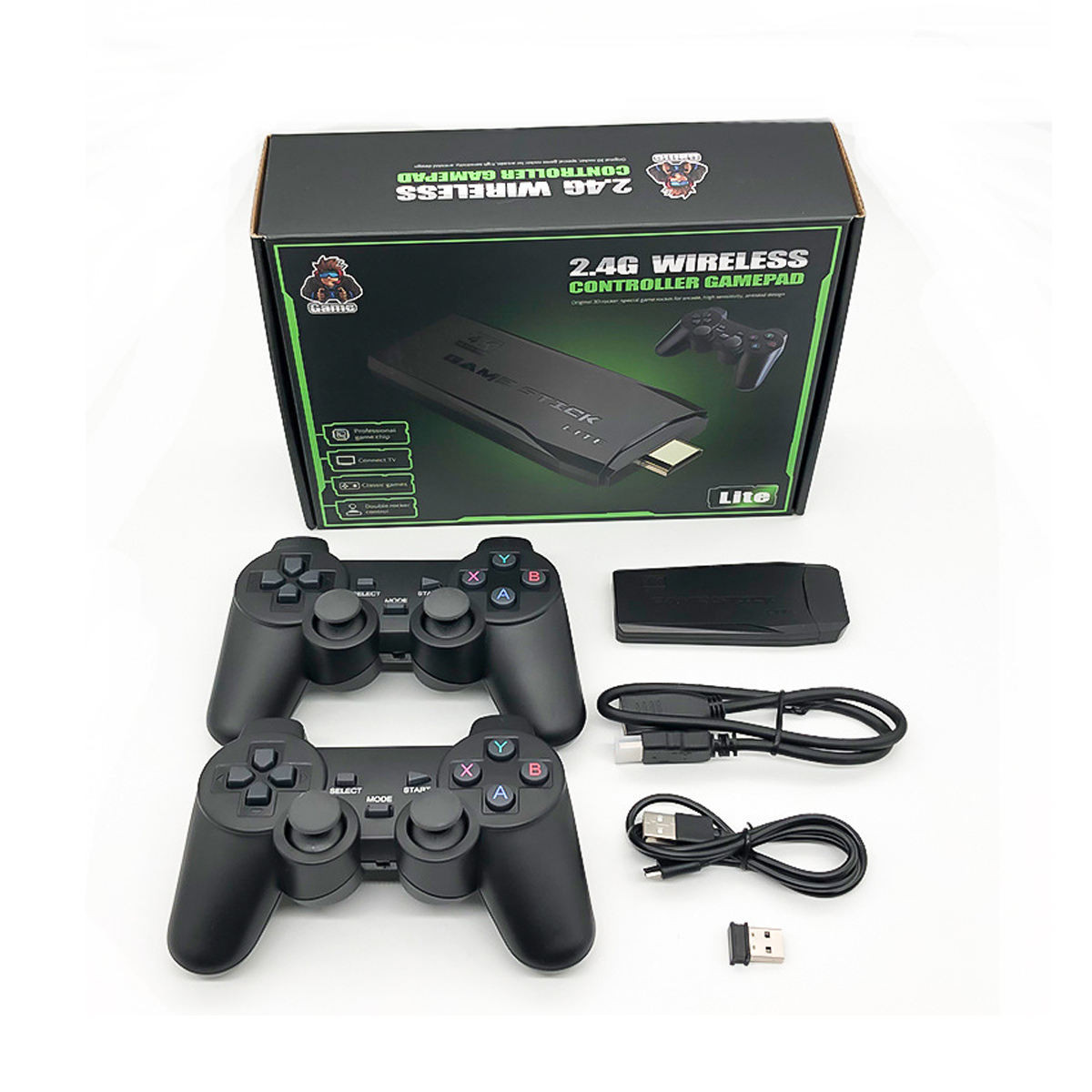 GameStick M8 Lite 4K Ultra HD Wireless HDMI Microconsole 20,000 Classic Games