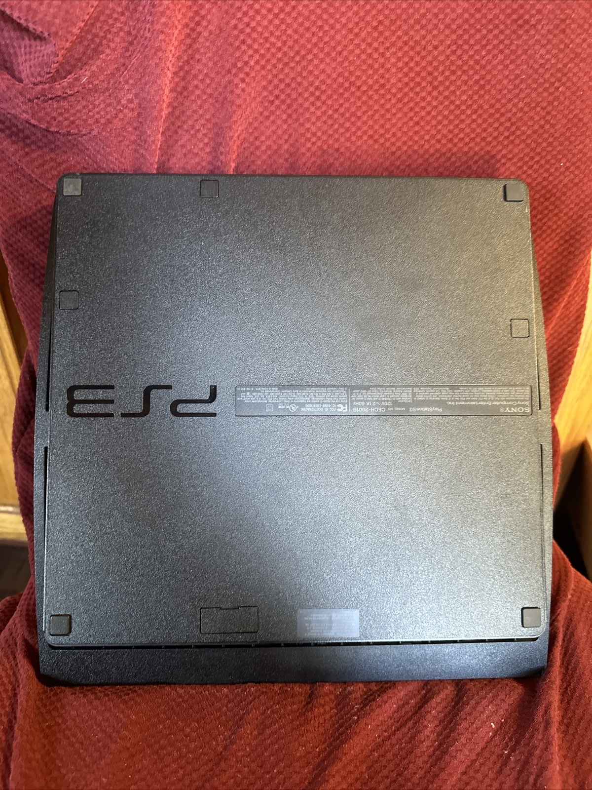 Sony PlayStation 3 PS3 Slim Console CECH-232GB+ Controller/Cables 8 Games read