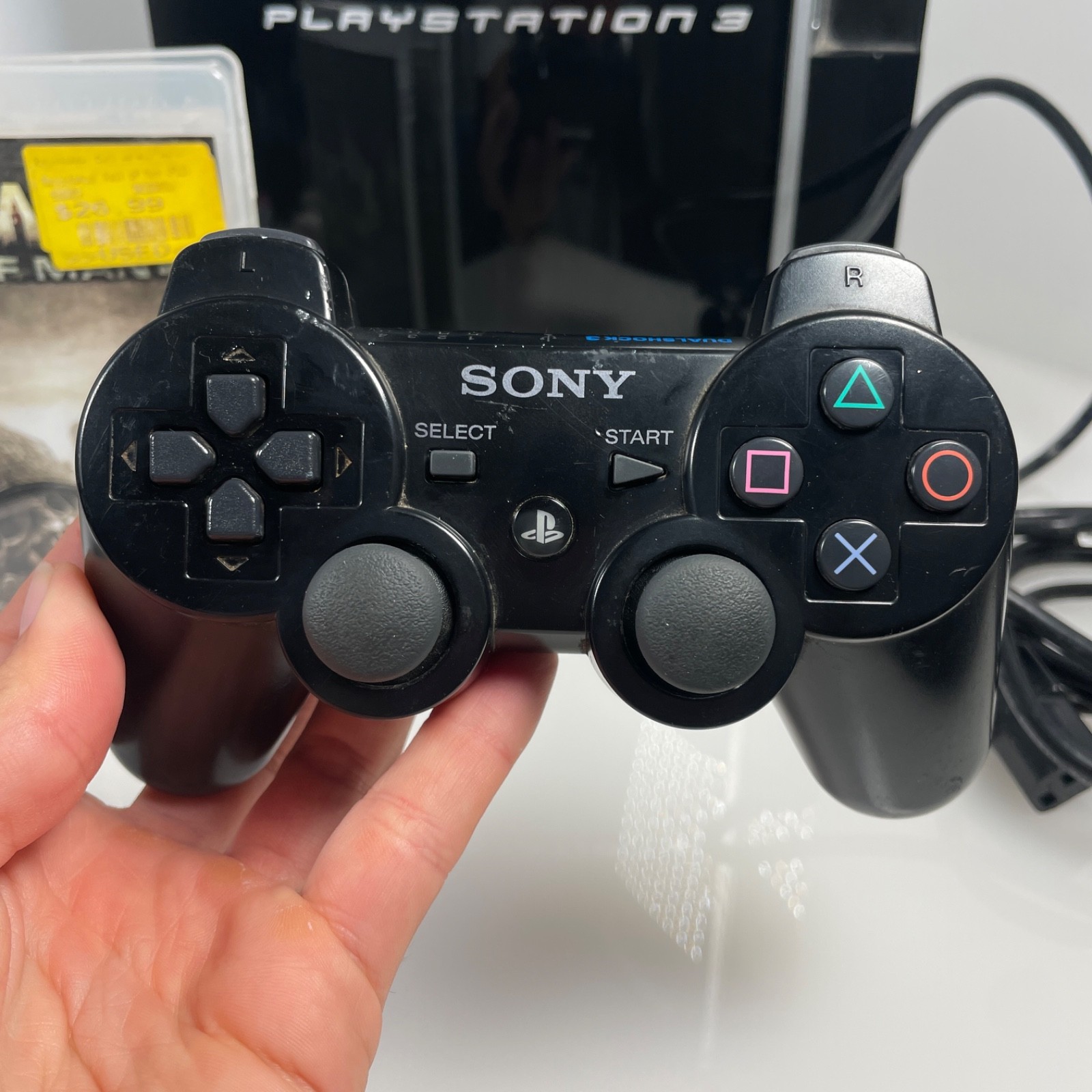Sony PlayStation 3 CECHK01 80GB Console With Controller & Cords PS3