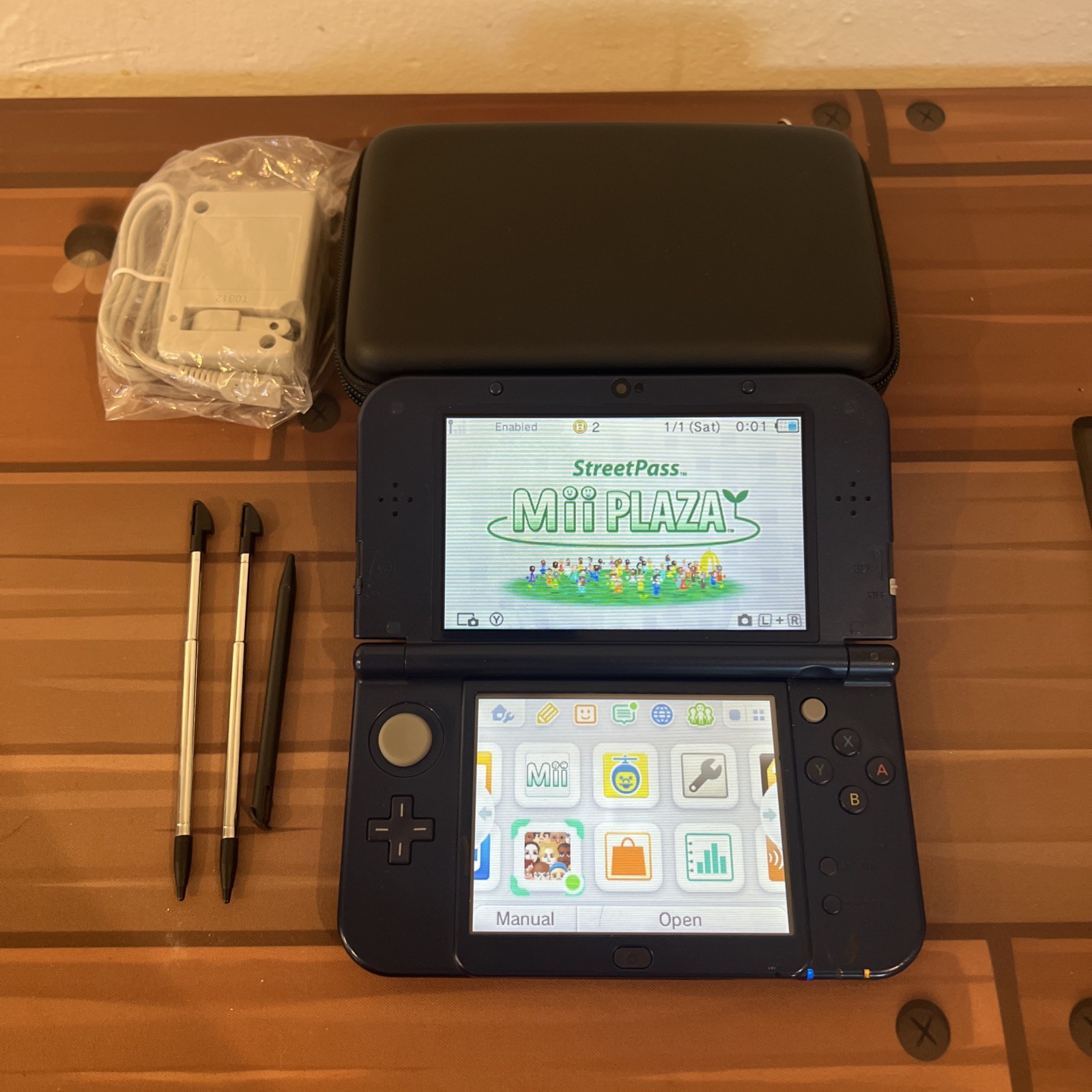 Nintendo 3DS XL 4GB Galaxy Edition Handheld System – Purple – w/ Accessories