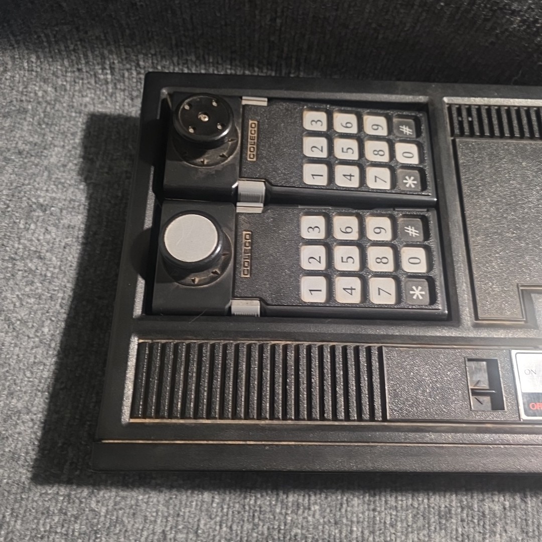 Colecovision Console Bundle 3 Games Donkey Kong 2 Controllers Cords Tested