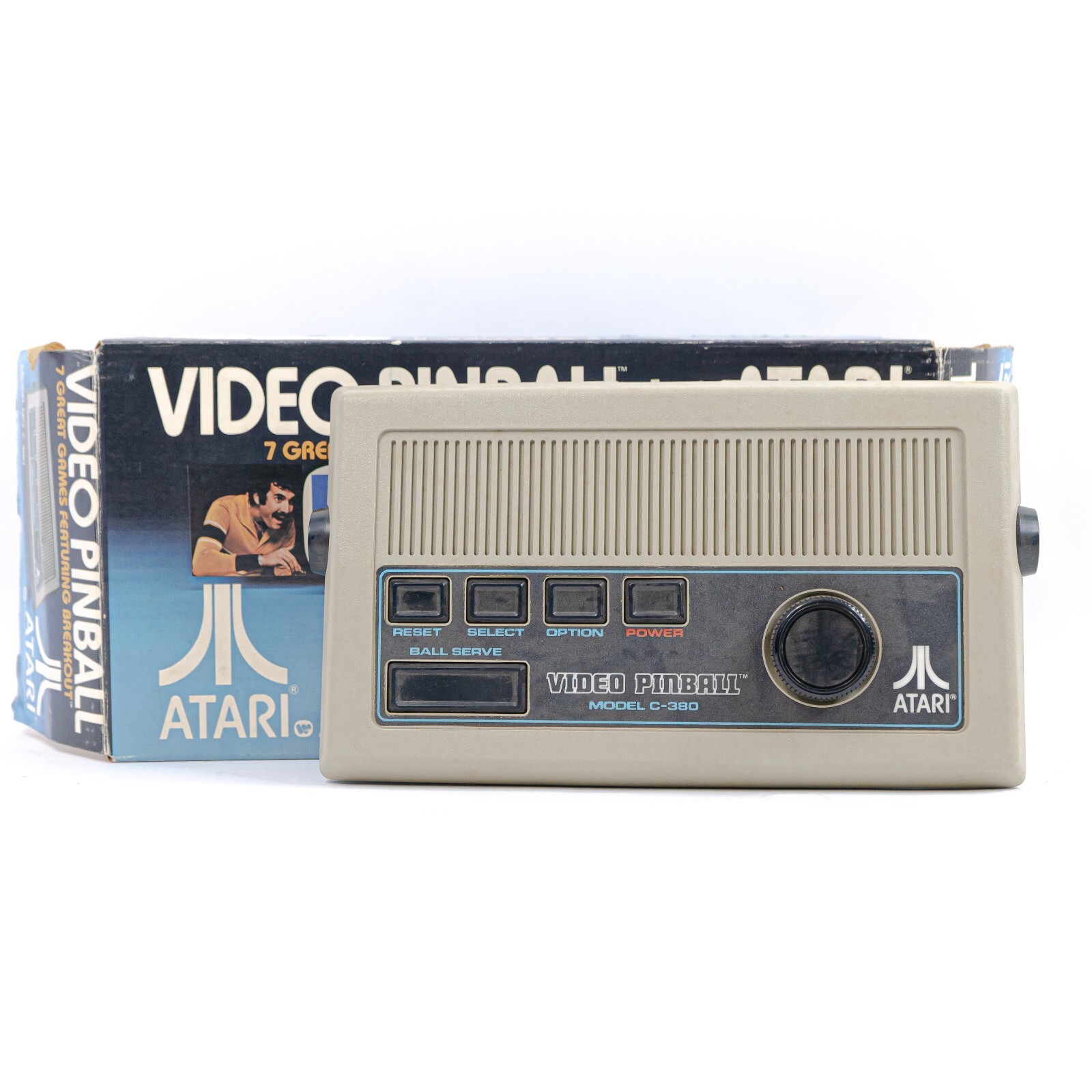 Atari Video Pinball C-380 with Original Box (Untested)