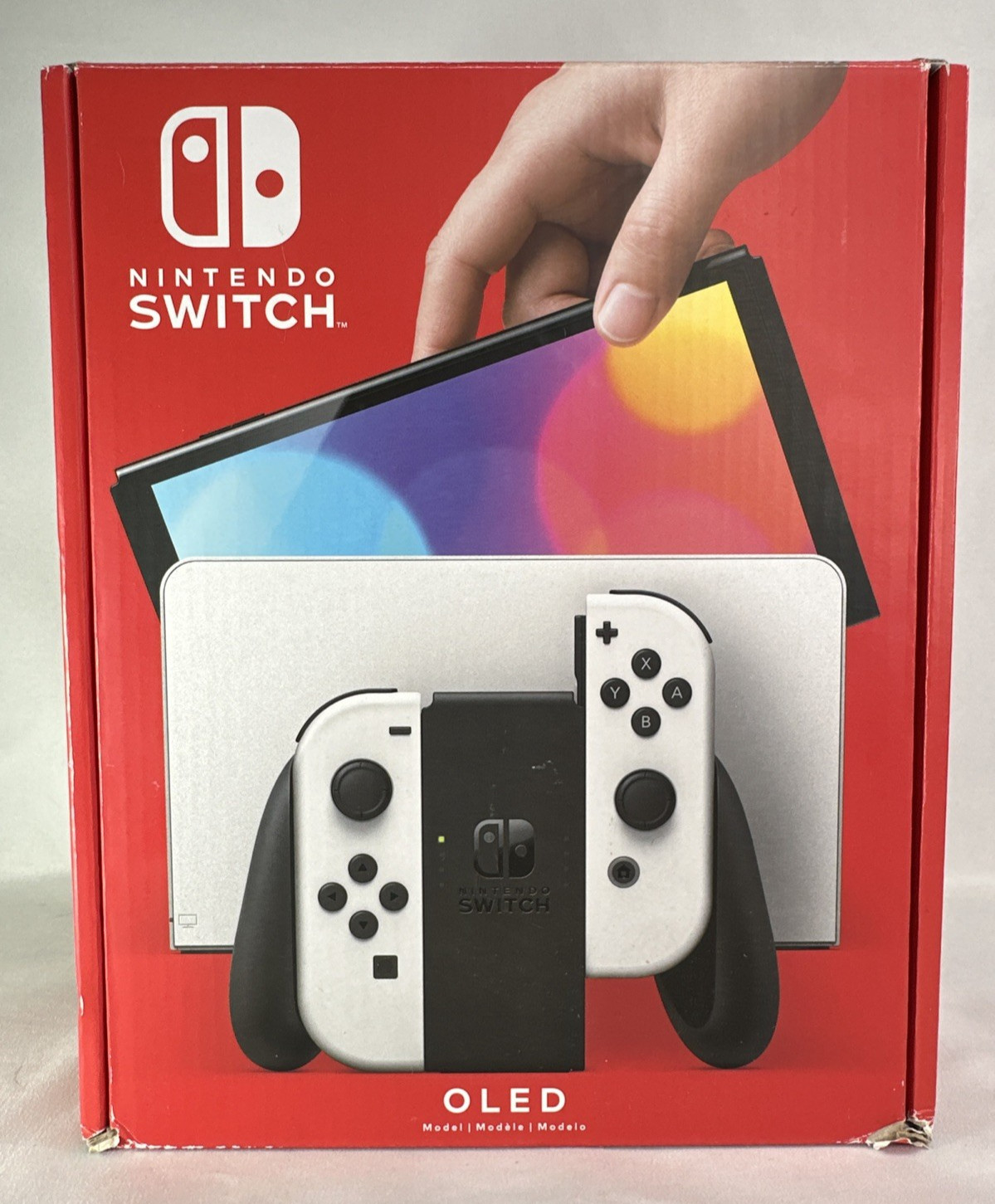 Nintendo Switch OLED Console Gaming System Black/White Bundle *READ*