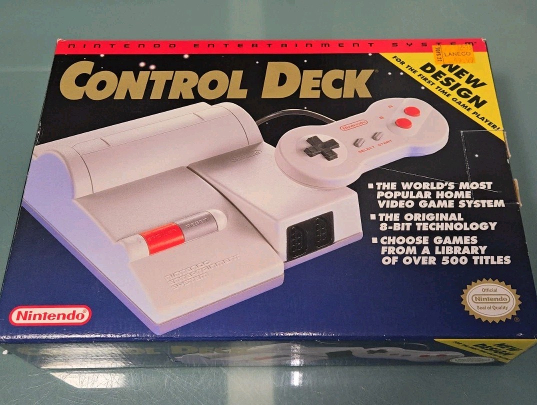 *NEW IN BOX* Nintendo NES-101 Top Loader Control Deck Console Game System – RARE
