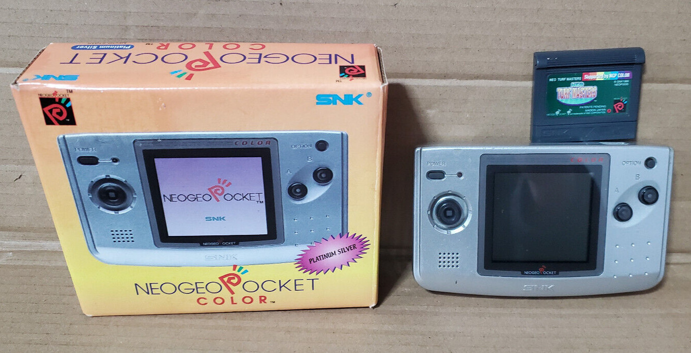 Neo Geo Pocket Color SNK Handheld Console in Box CIB TESTED US Version