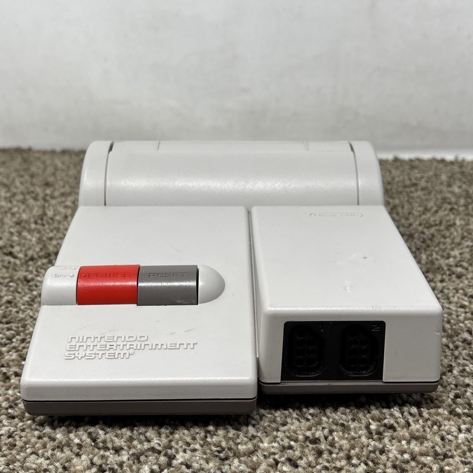Nintendo NES Toploader Gray NES-101 Console Only Tested