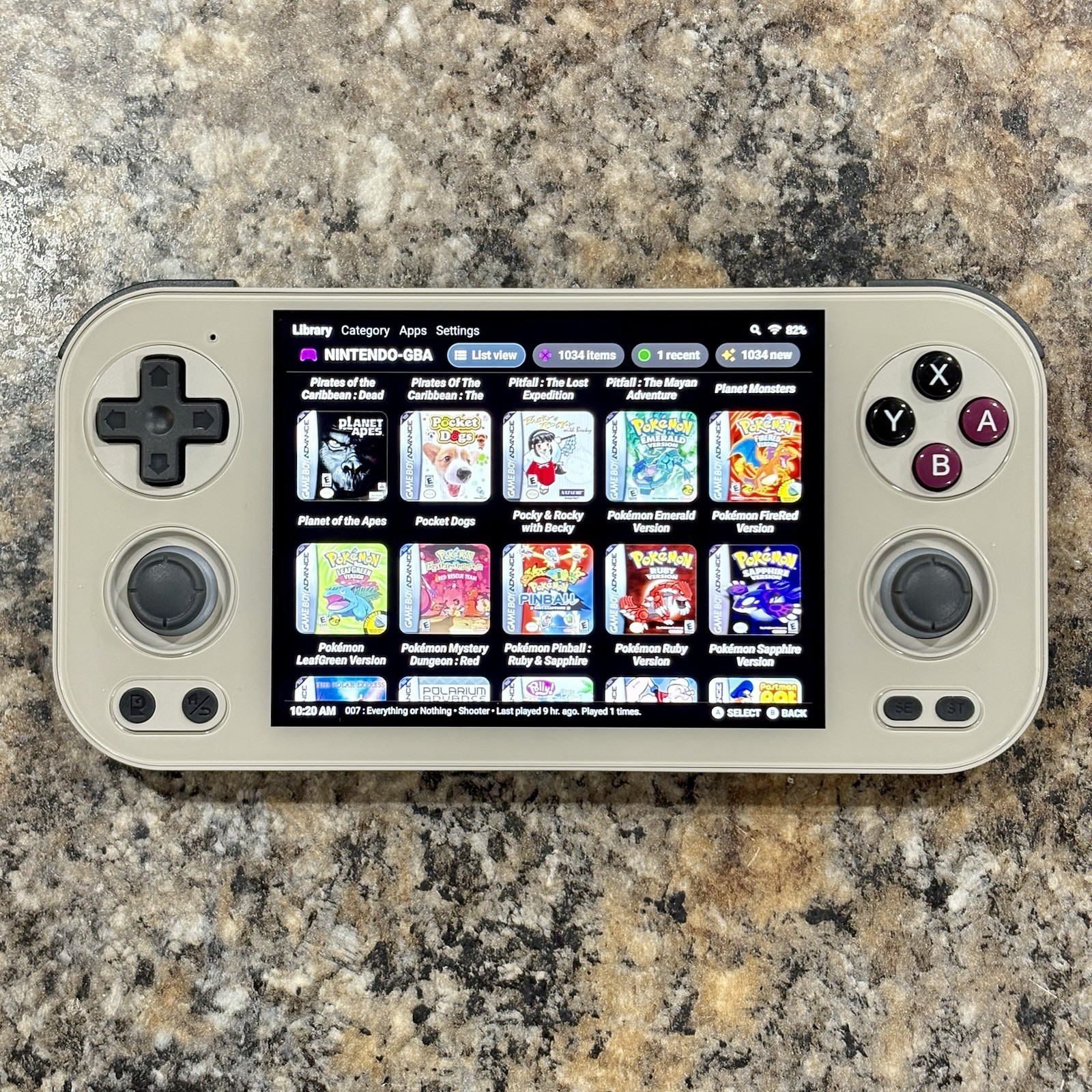 Anbernic RG476H, Custom Retro Handheld, 128GB + 256GB Card, Loaded Ready To Play