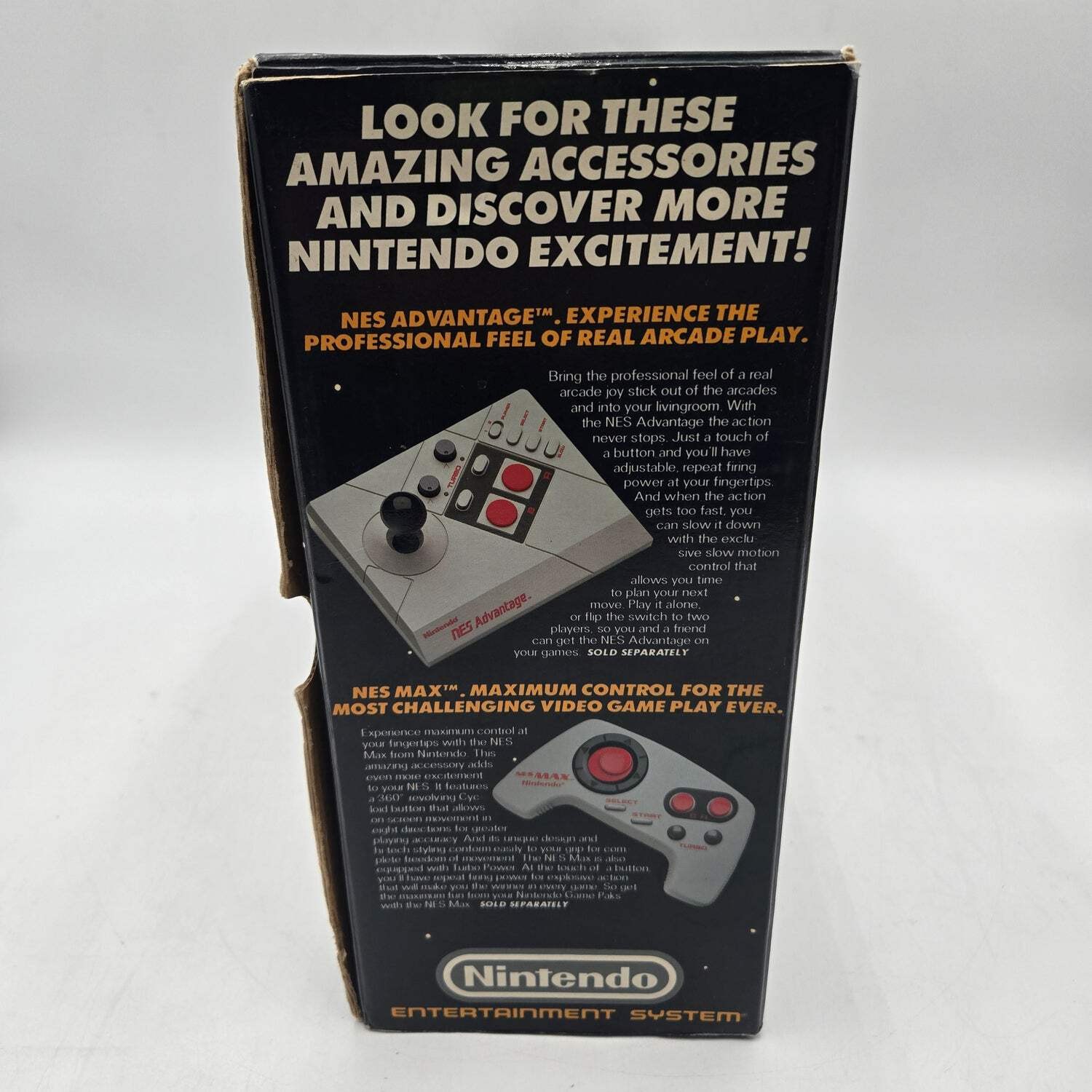 Nintendo Entertainment System NES Video Game Console NES-001 Gray