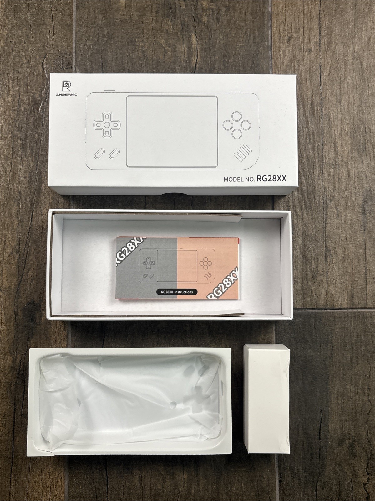 Anbernic RG28XX Handheld Game Console Retro, 64GB White