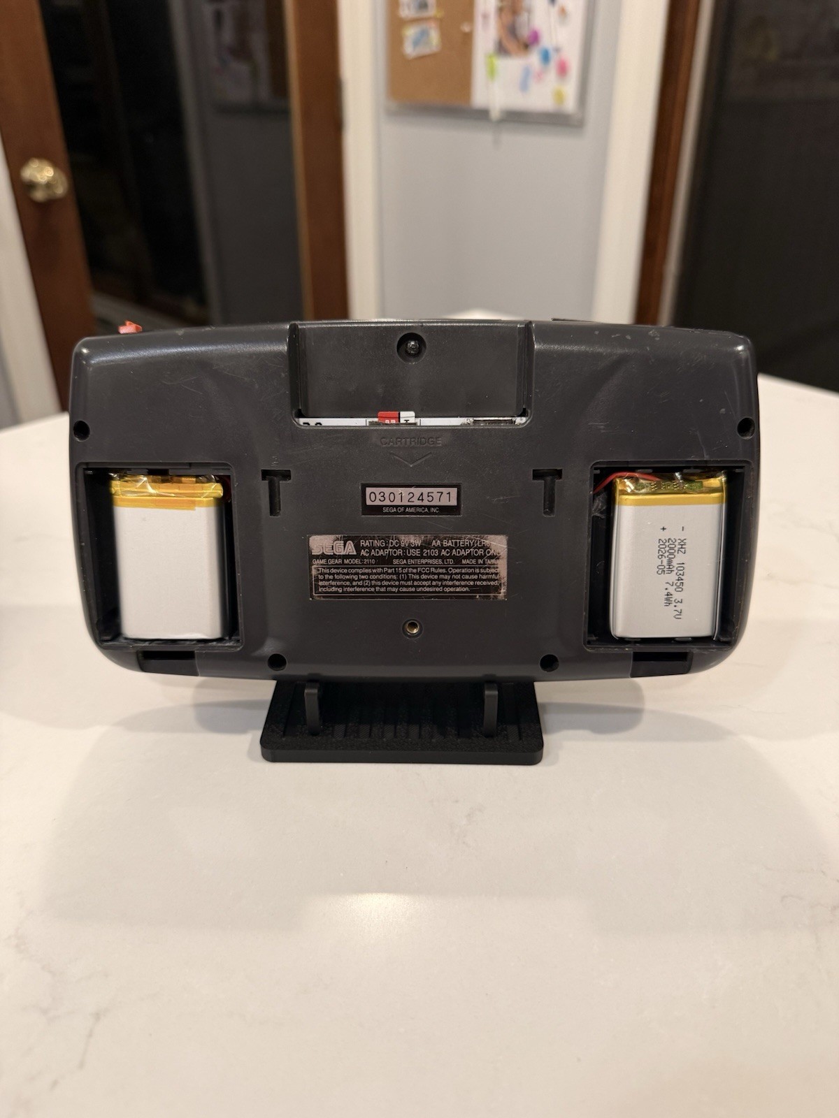SEGA Game Gear Handheld System – Black, Running RPI