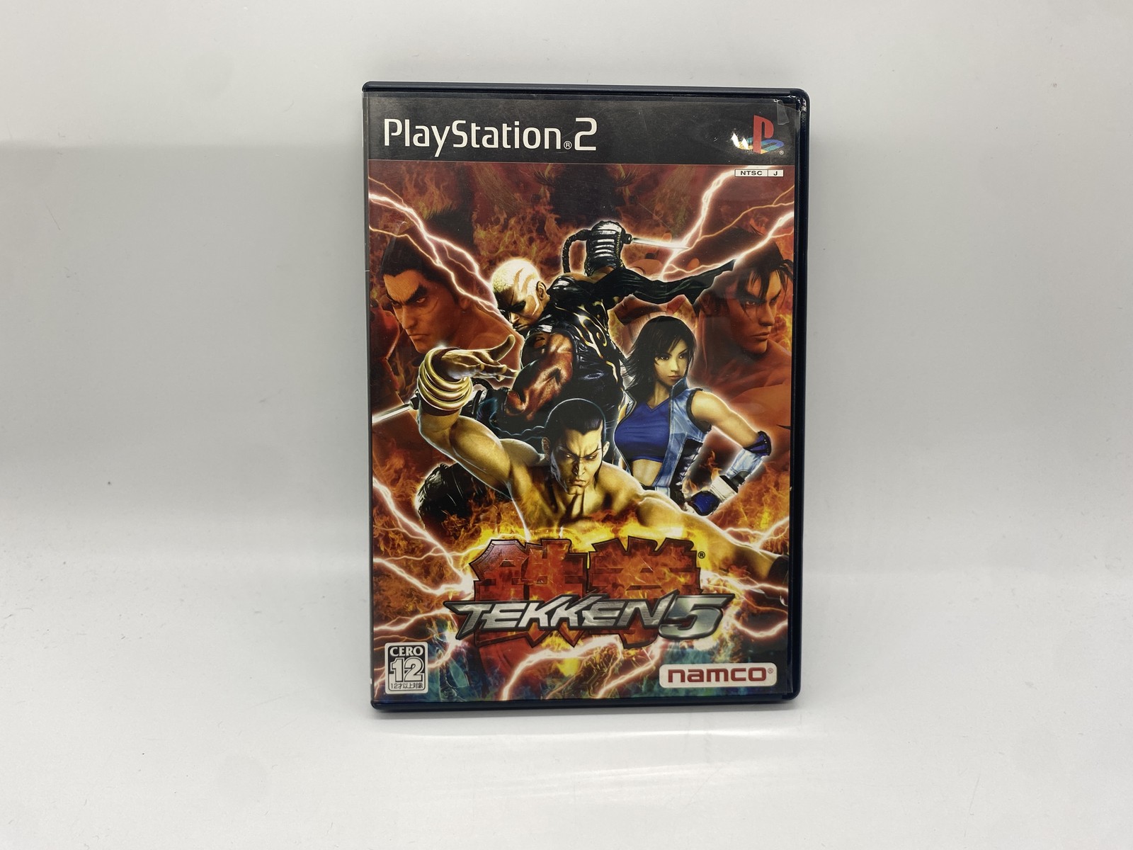 PS2 Playstation2 Console w/ Tekken 4 5 Tag Tournament set SCPH-70000 JP Ver.