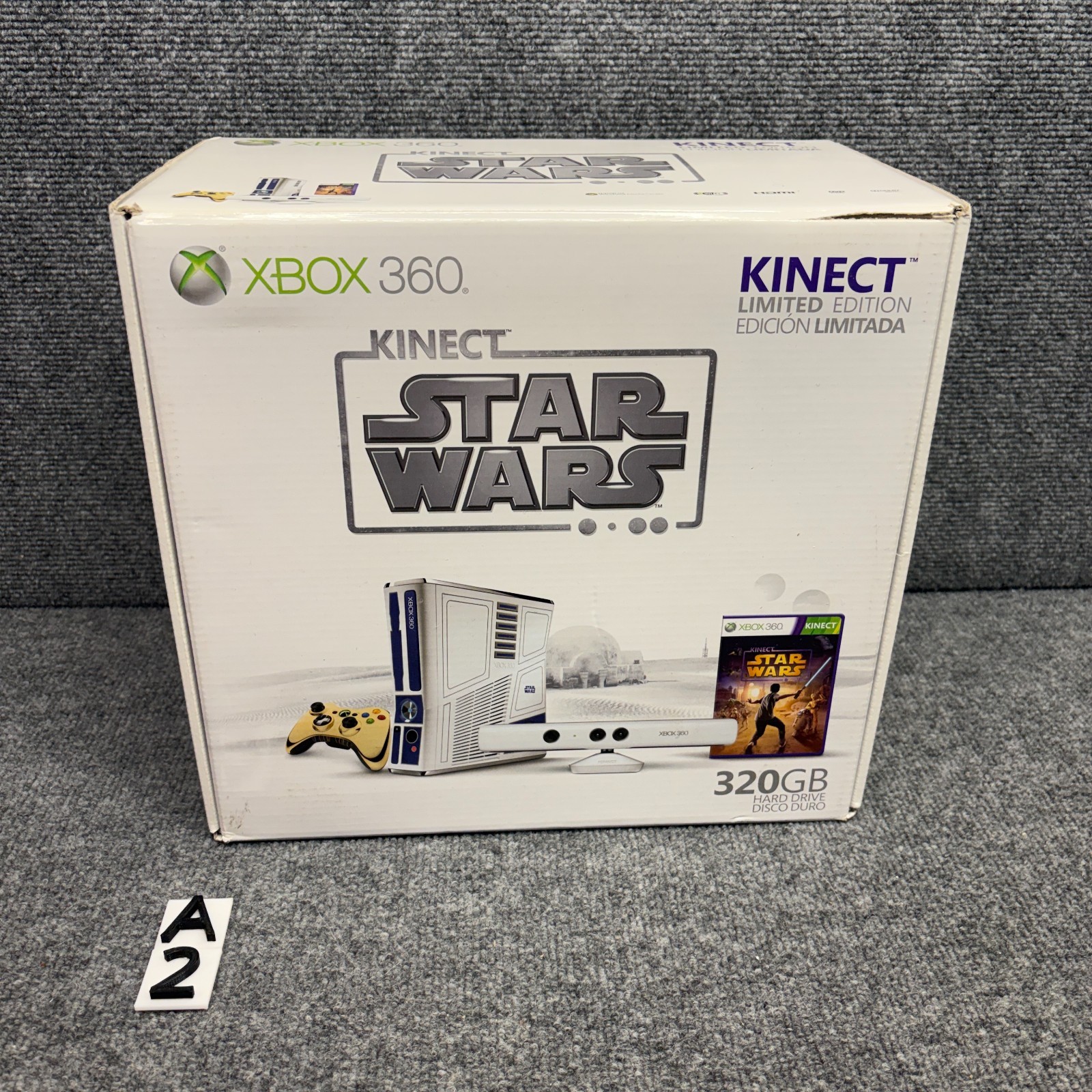 Xbox 360 Console Star Wars Kinect Bundle Limited Edition 320GB NEW Open Box