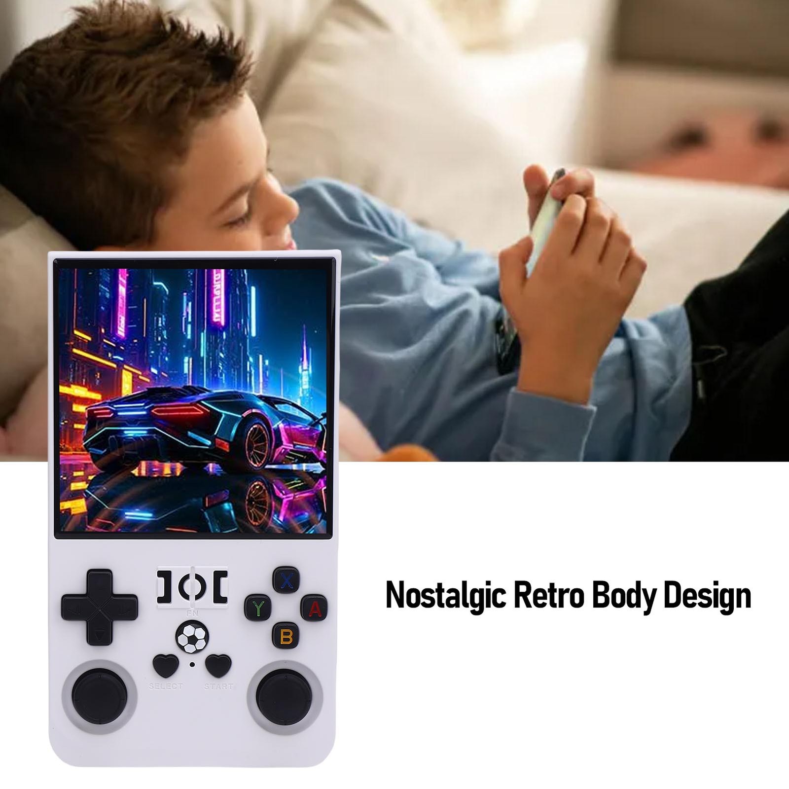 Handheld Game Console Built In 18000 Games 4in 720×720 Screen 4000mAh Porta IUBA