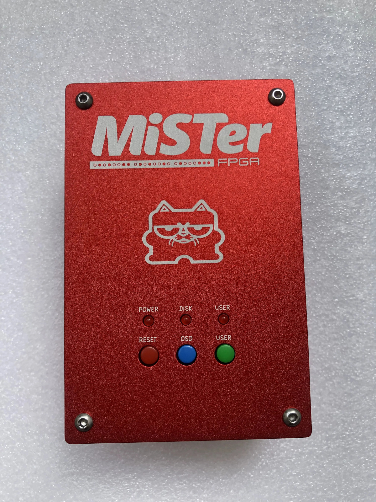 New Mister FPGA Retro Video Game Console SATURN SS Port with Aluminum Case