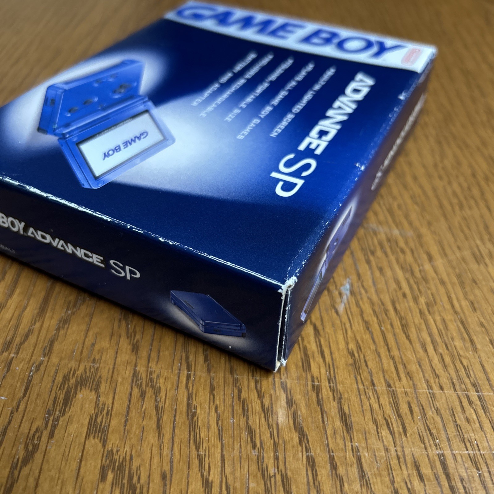 Nintendo Game Boy Advance SP Console – Cobalt Blue Complete CIB Working