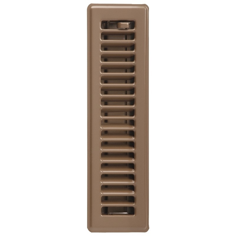 Imperial RG1998 Standard Floor Register, 11-3/4 in W Duct Opening, 2 in H Duct O