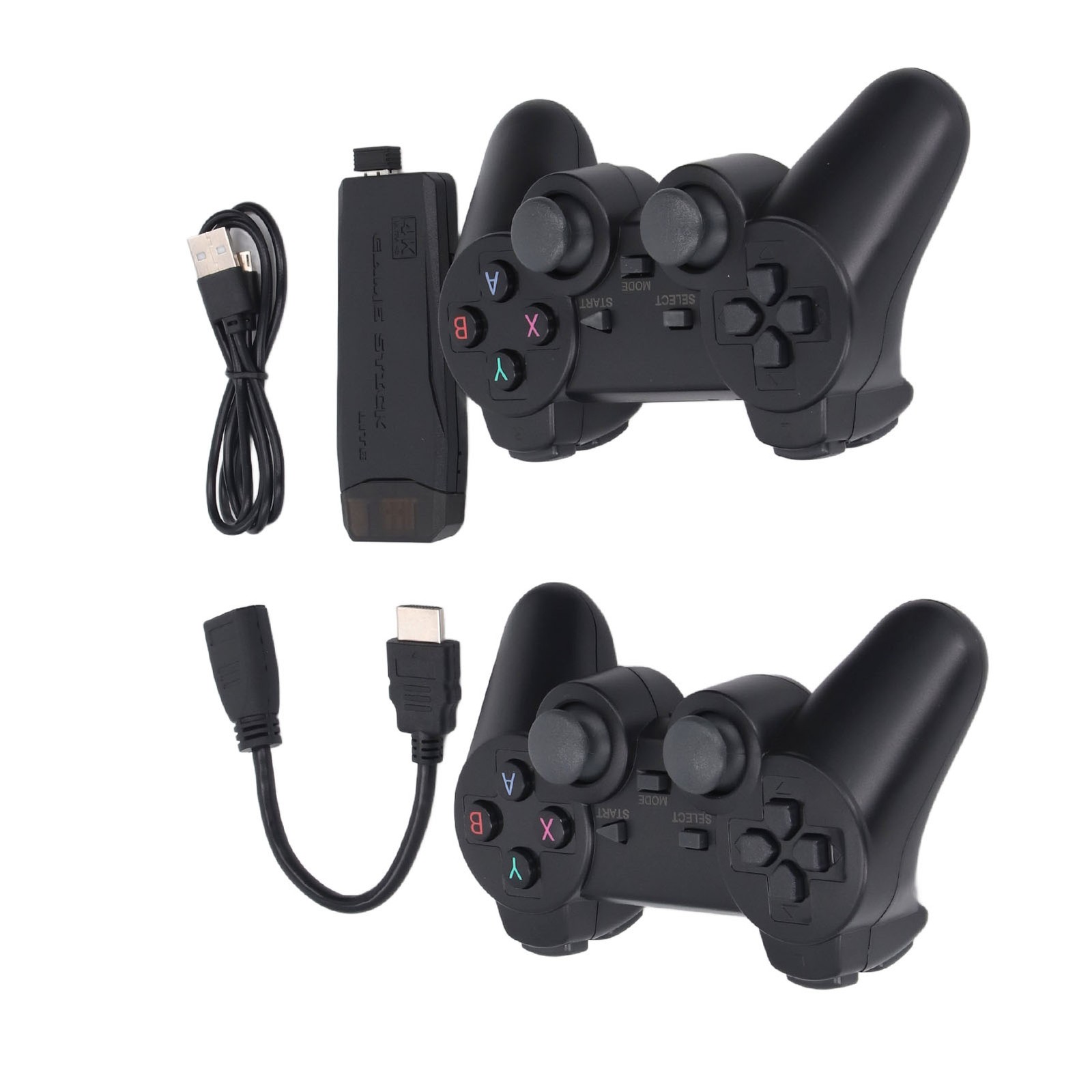 Wireless Retro Game Consol 4K Dual 2.4GHz 20 000+ Games 9 Emulators Retro V LSIR