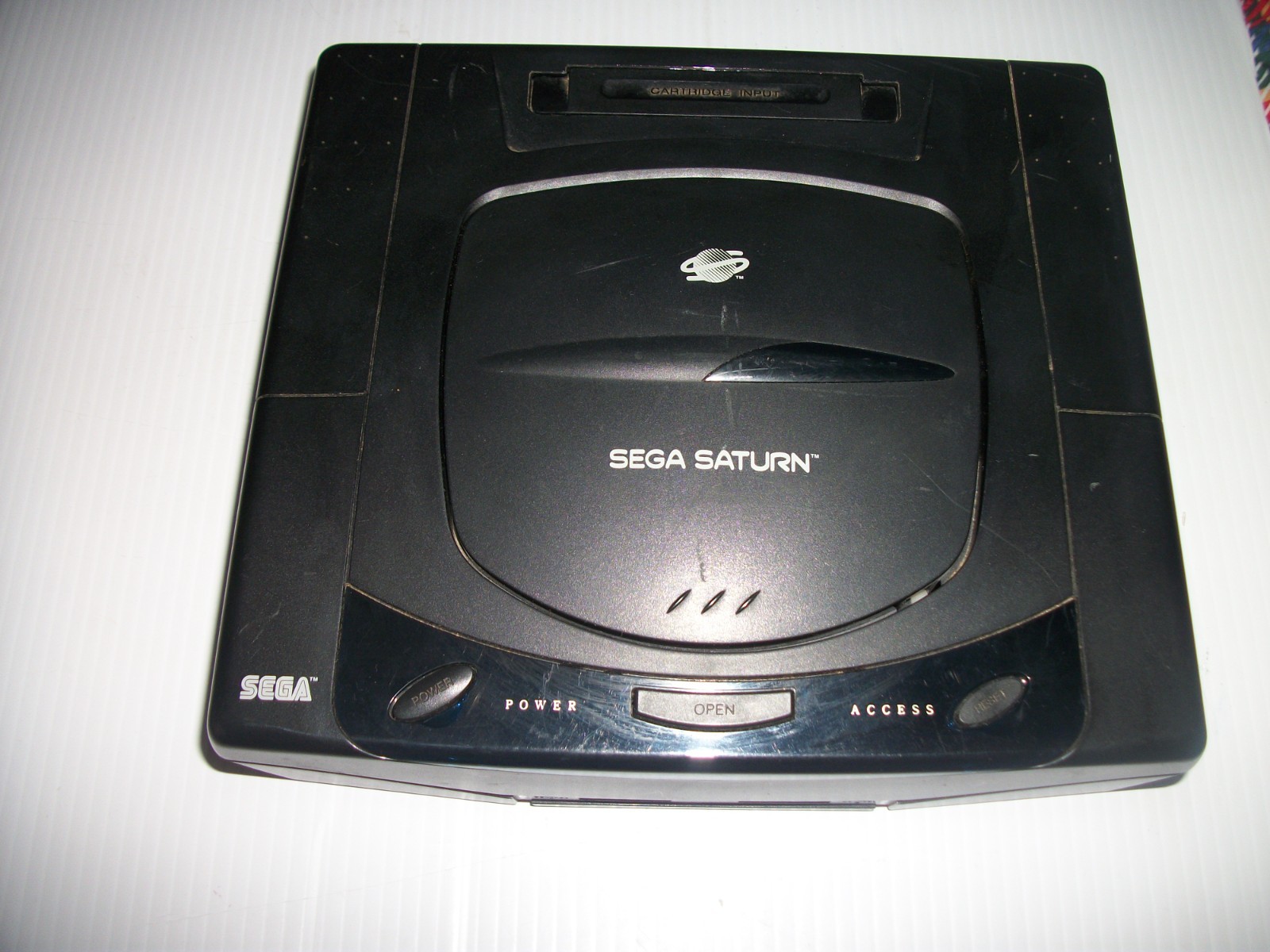 SEGA Saturn Model MK-80000 Console Only – Parts Or Repair – POWERS ON NO SIGNAL