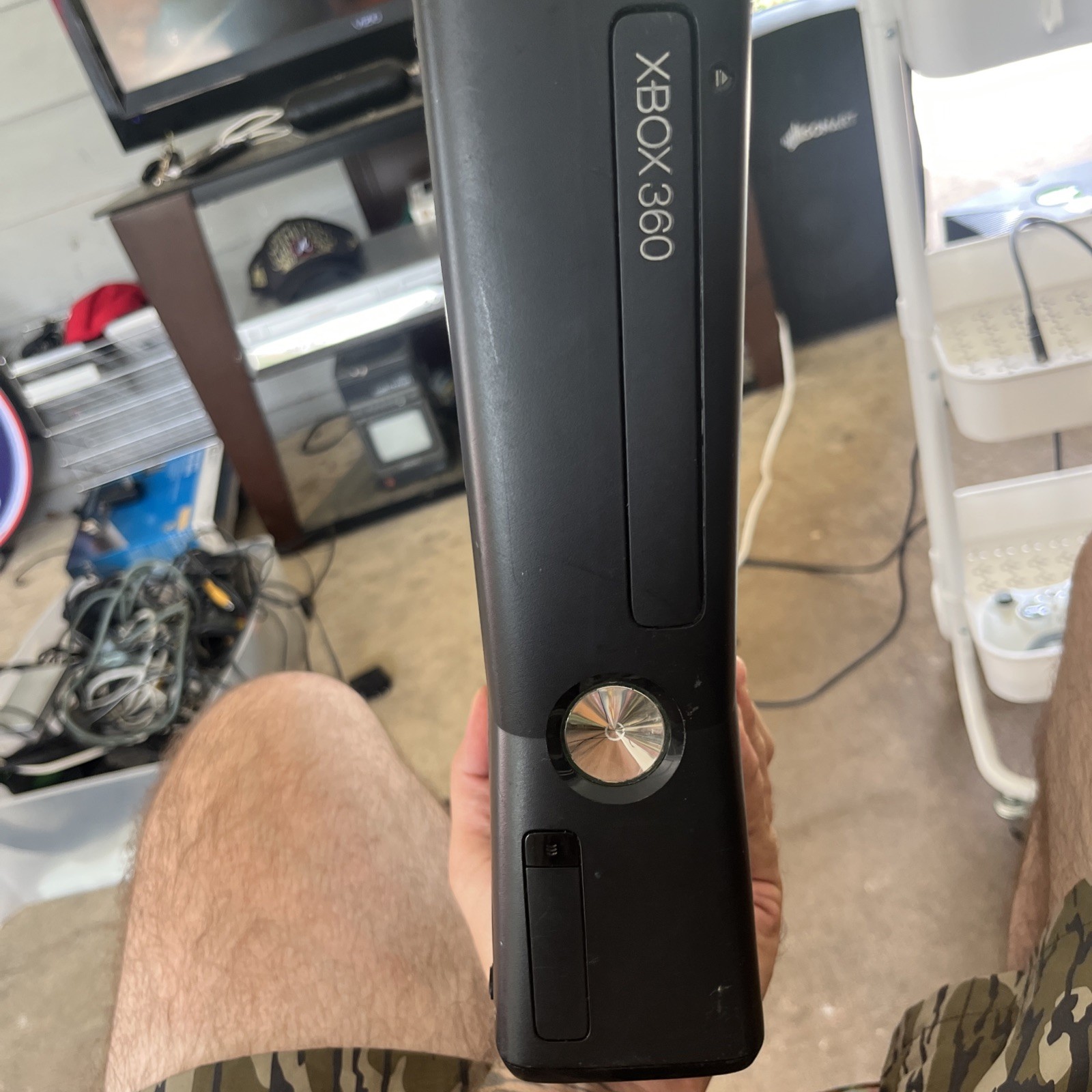 Xbox 360 S Model 1439 CONSOLE Power Supply Works Parental Code Unknown