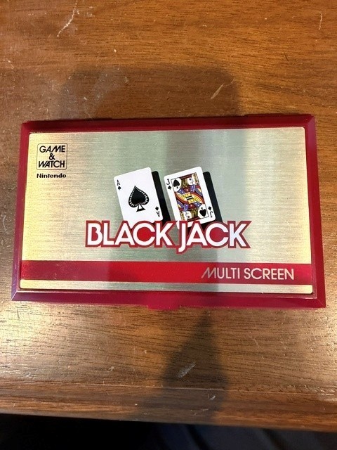 Nintendo Game & Watch Black Jack Handheld BJ-60 Multi-Screen