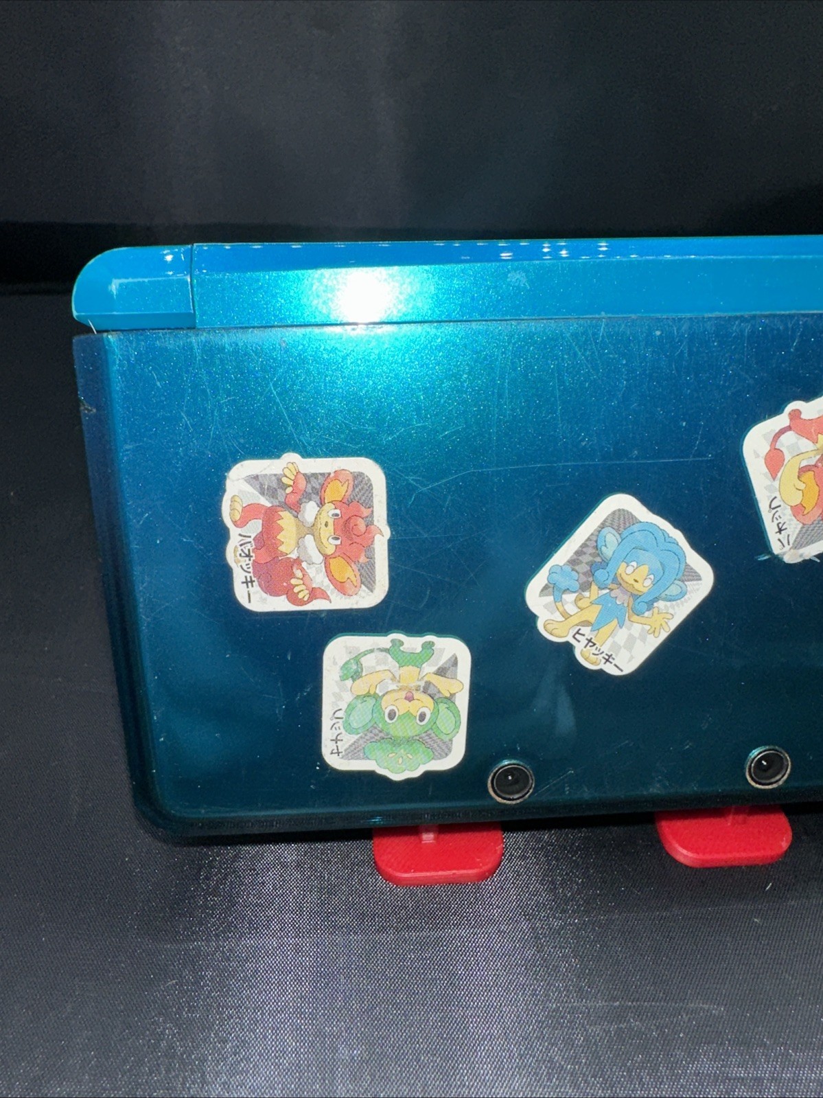 NINTENDO 3DS AQUA BLUE CTR-001(JPN) Working Bad Charge Port