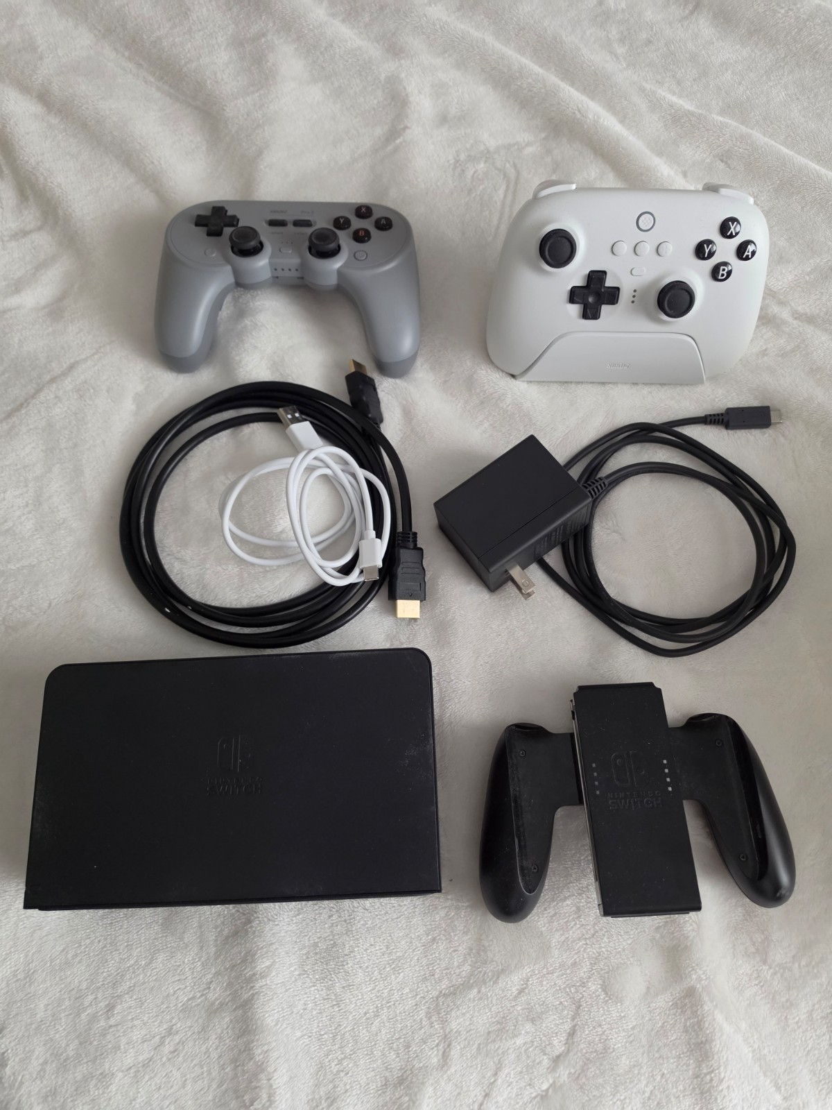 Nintendo Switch OLED Console (with Games/Controllers/Case)