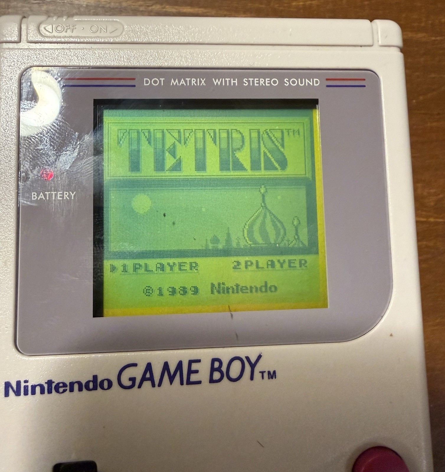 Nintendo Game Boy DMG-01 Original Gray Handheld Console Tested Working