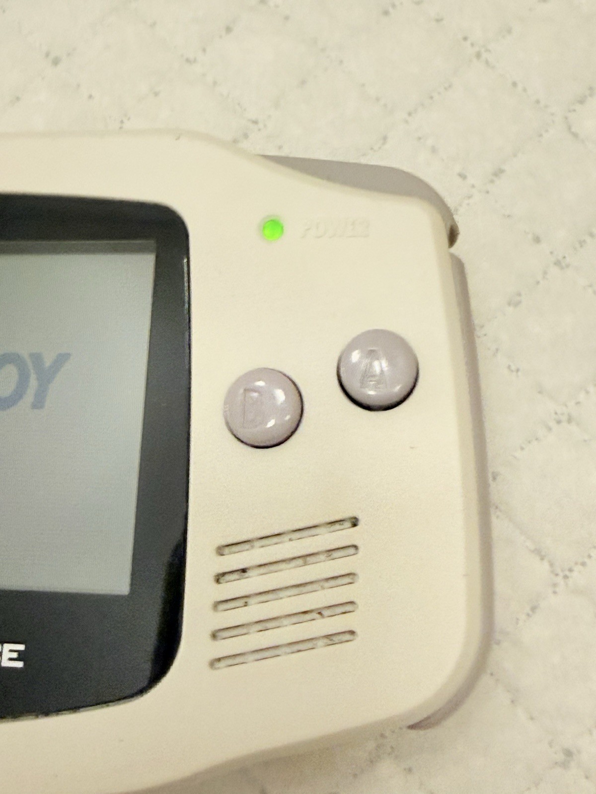 Nintendo Game Boy Advance Gaming Console – White With 8 Games TESTED!