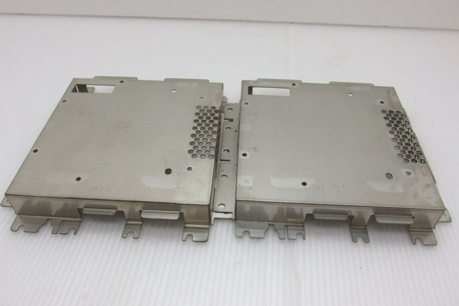 Gamecube Console disc drive housing parts lot of 2 as is Nintendo Official