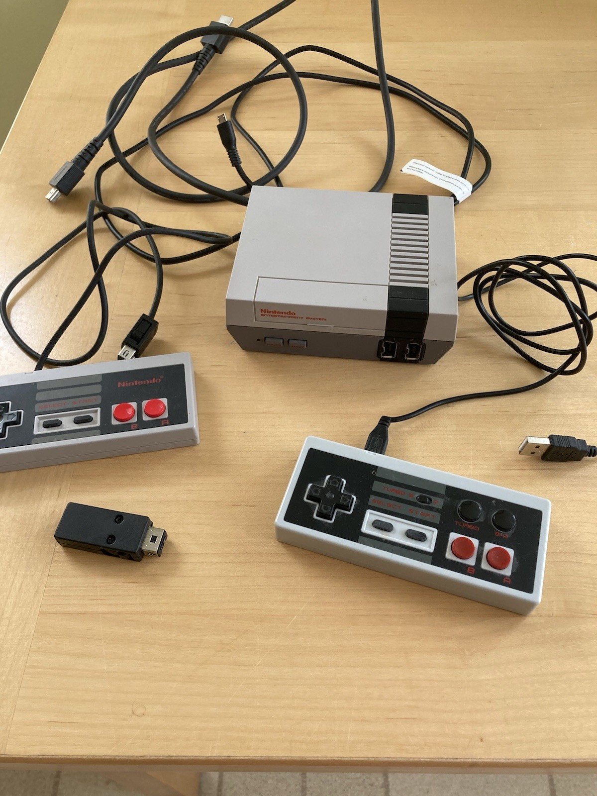 Nintendo CLV-001 NES Classic Edition Console Gaming System Gray Works
