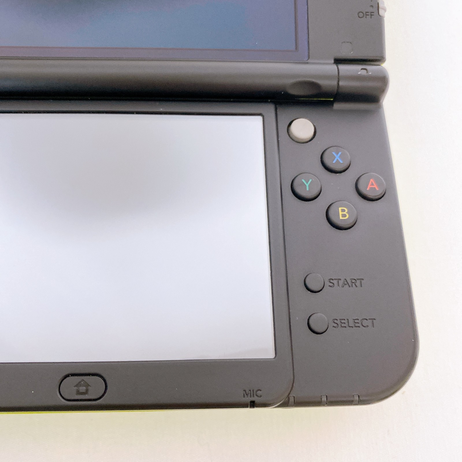 【Dual IPS w/Box】New Nintendo 3DS XL LL Lime Black Japan Tested Working Rank S