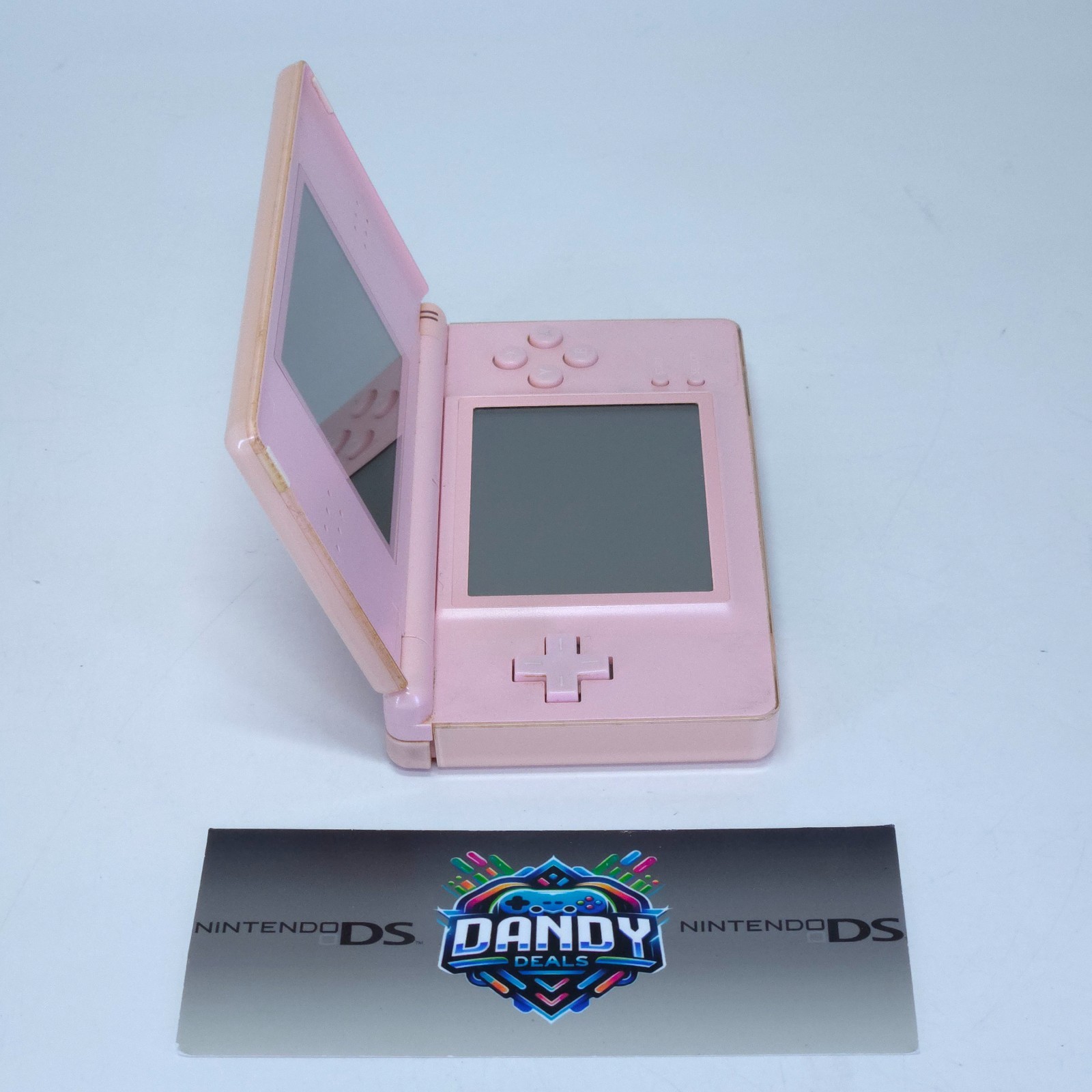 DS Lite Console Nintendo System Pink W/ Charger + Stylus | Usg-001 Tested