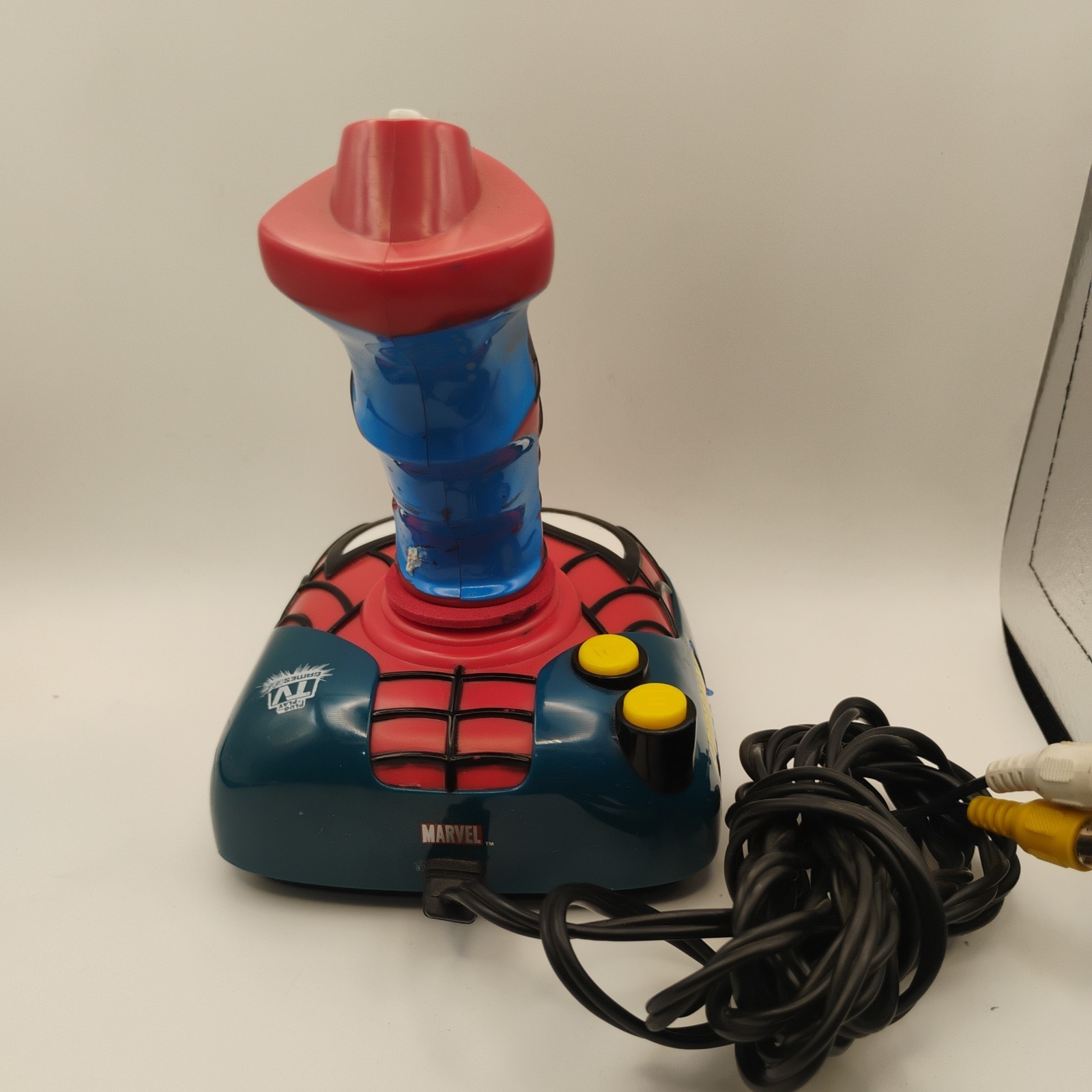 Marvel Spider-Man Plug & Play Microconsole Joystick Red Blue Black Composite RCA