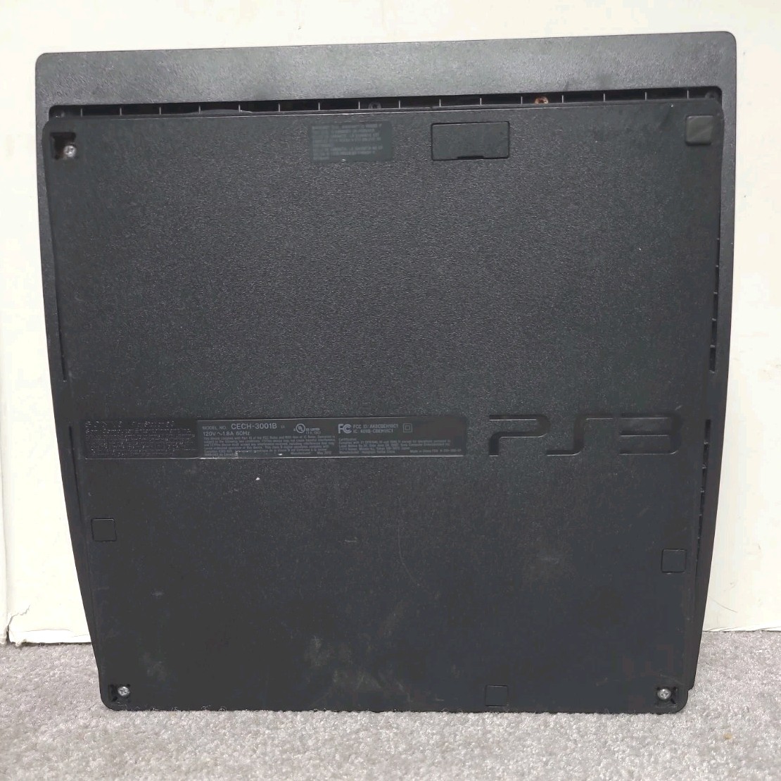 Sony PlayStation PS3 Slim Console 320GB CECH-3001B Untested Parts Only / Repair