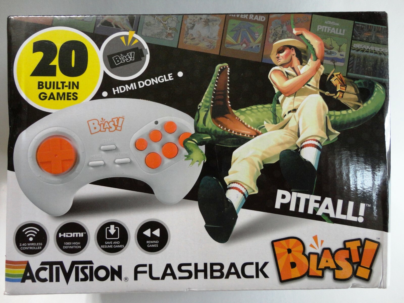 AtGames Activision Flashback Blast 20 Built-In Games HDMI & Wireless (WD3301)  