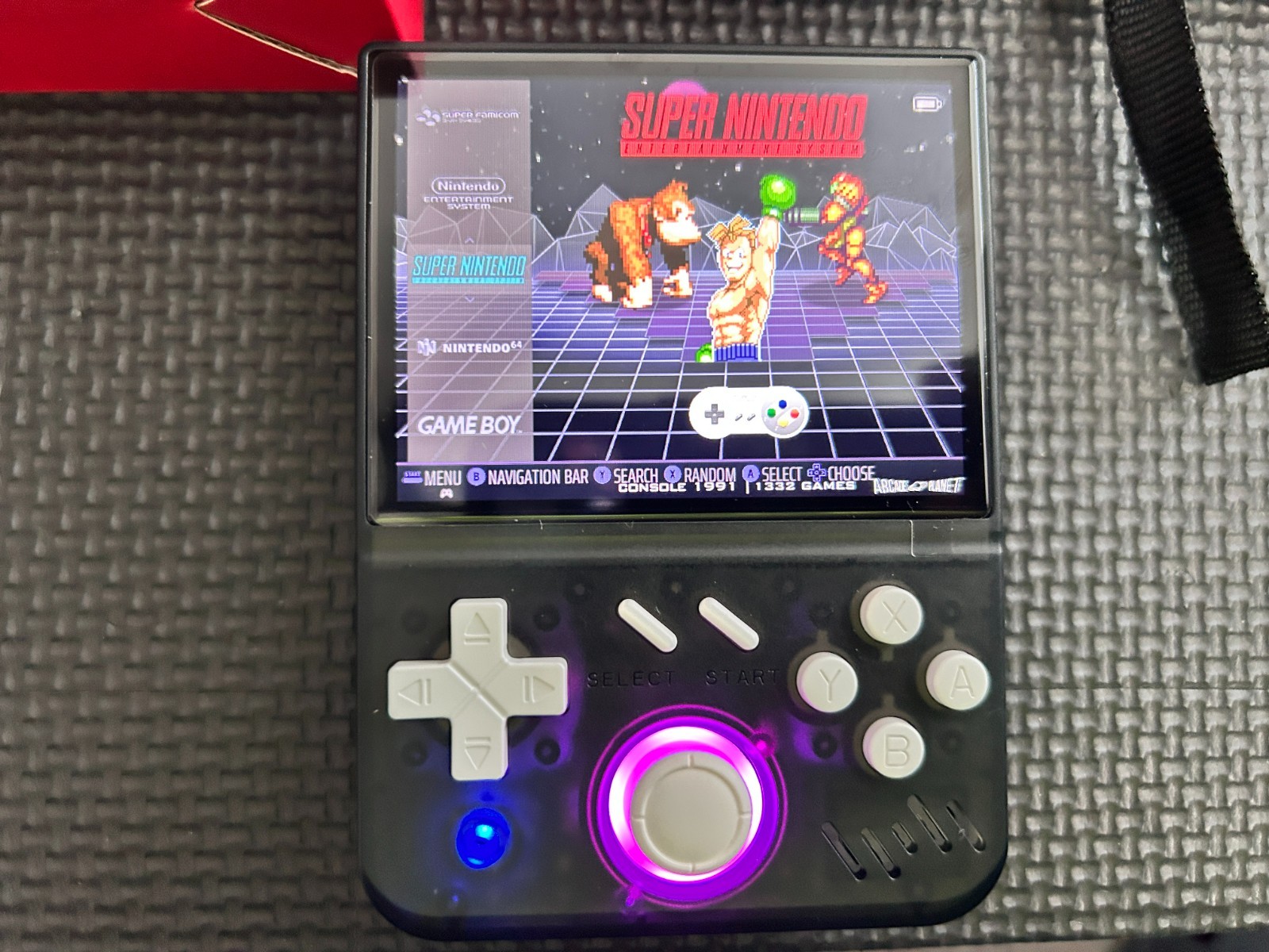 MY MODE MINI GAMING HANDHELD (BLACK) (64GB GAME CARD) 2 GAME BUNDLE (GXRG)